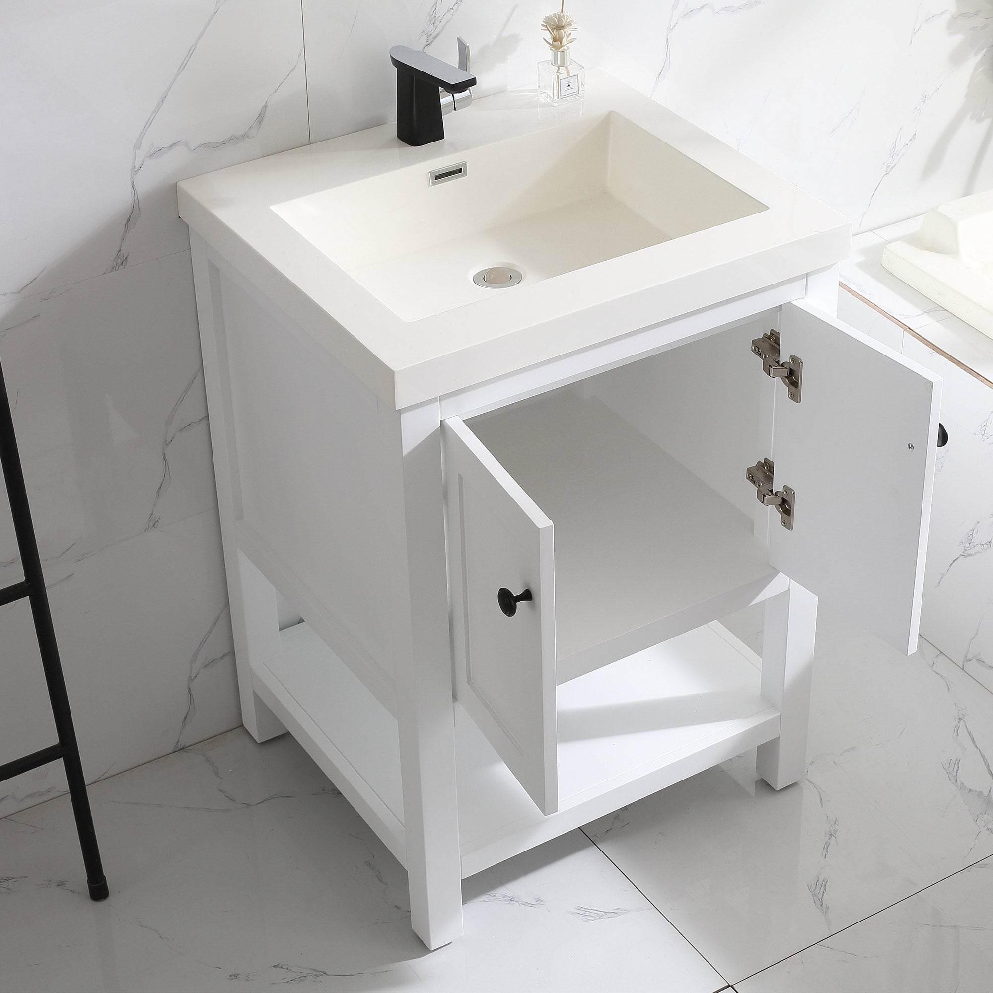 Topmount Bathroom Resin Basin 000 2522BP
