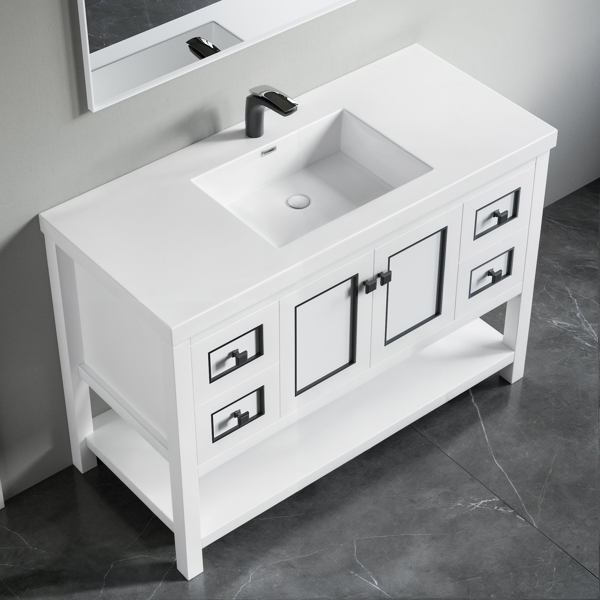 036 Series - 48 Inch Vanity - Single Sink