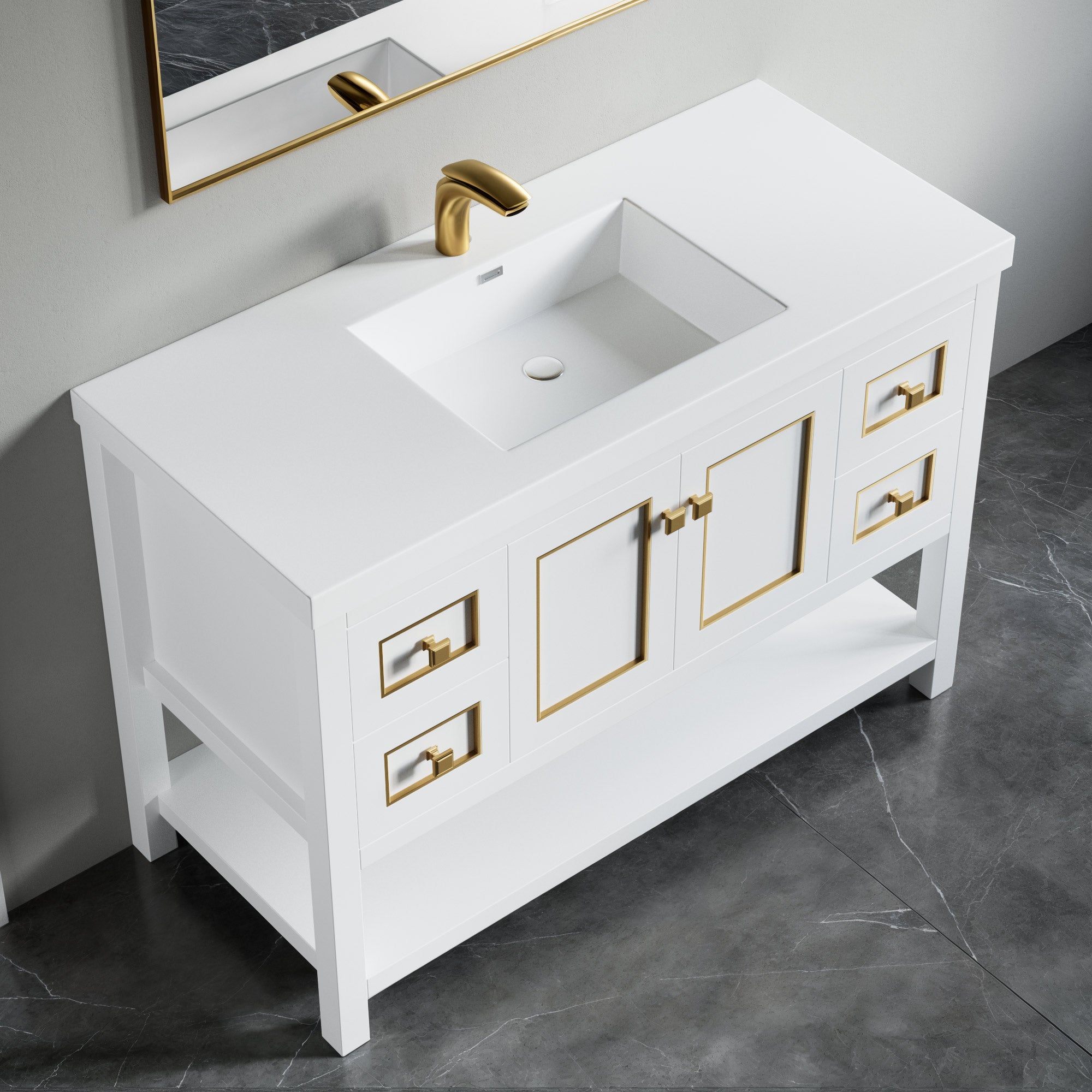 036 Series - 48 Inch Vanity - Single Sink