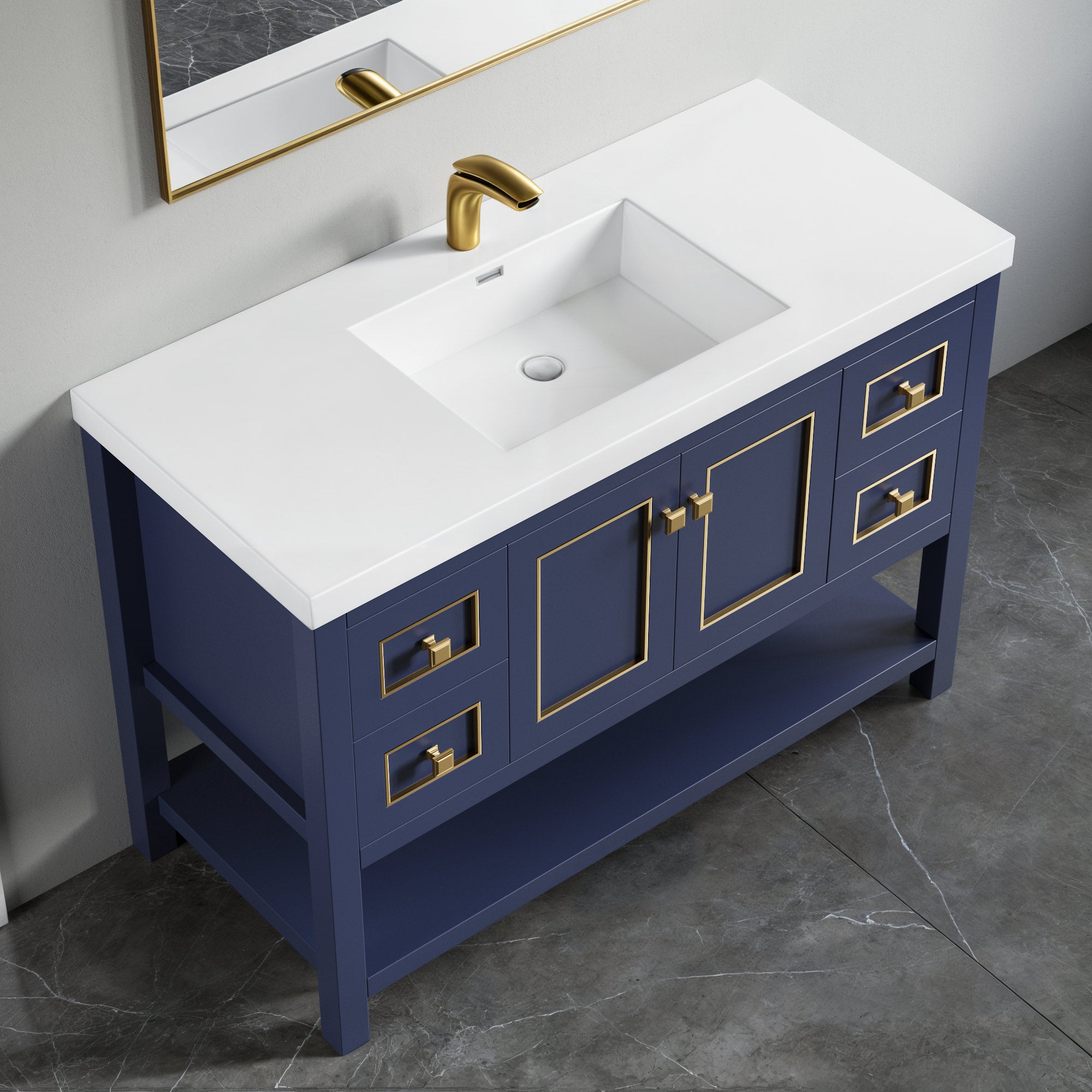 036 Series - 48 Inch Vanity - Single Sink