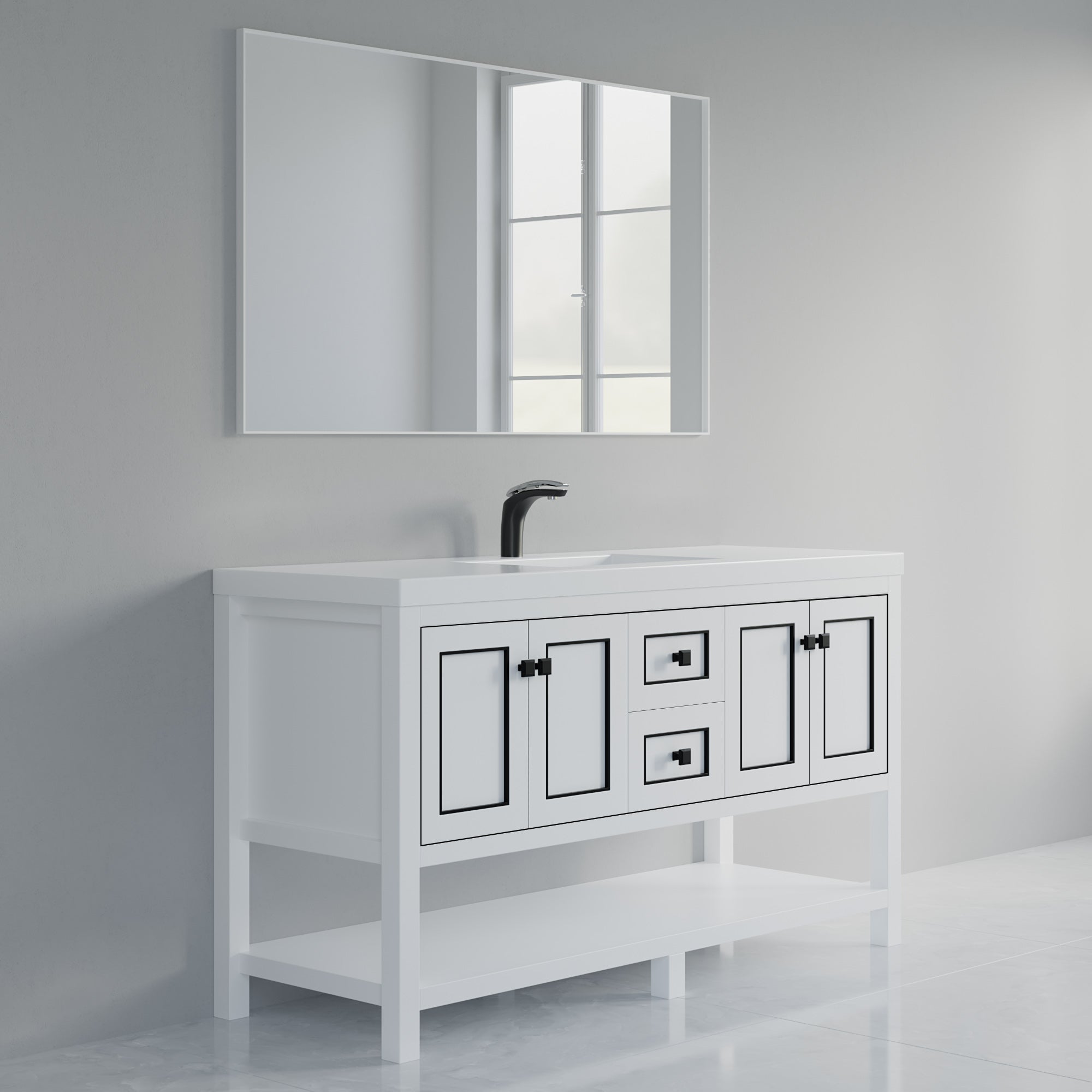 036 Series - 60 Inch Vanity
