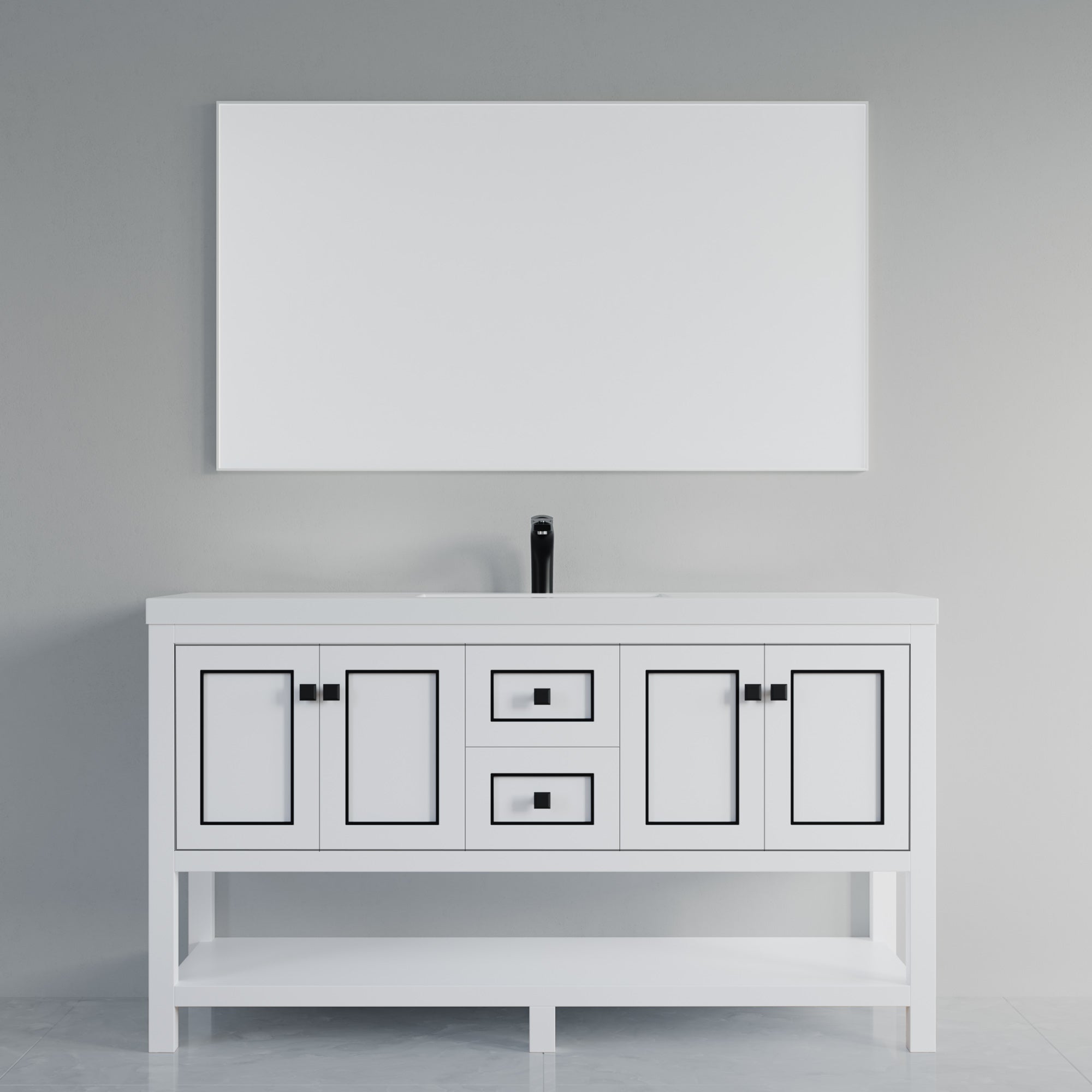 036 Series - 60 Inch Vanity