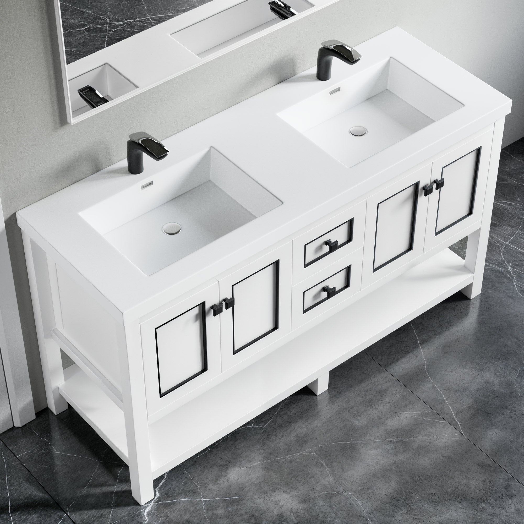 036 Series - 60 Inch Vanity