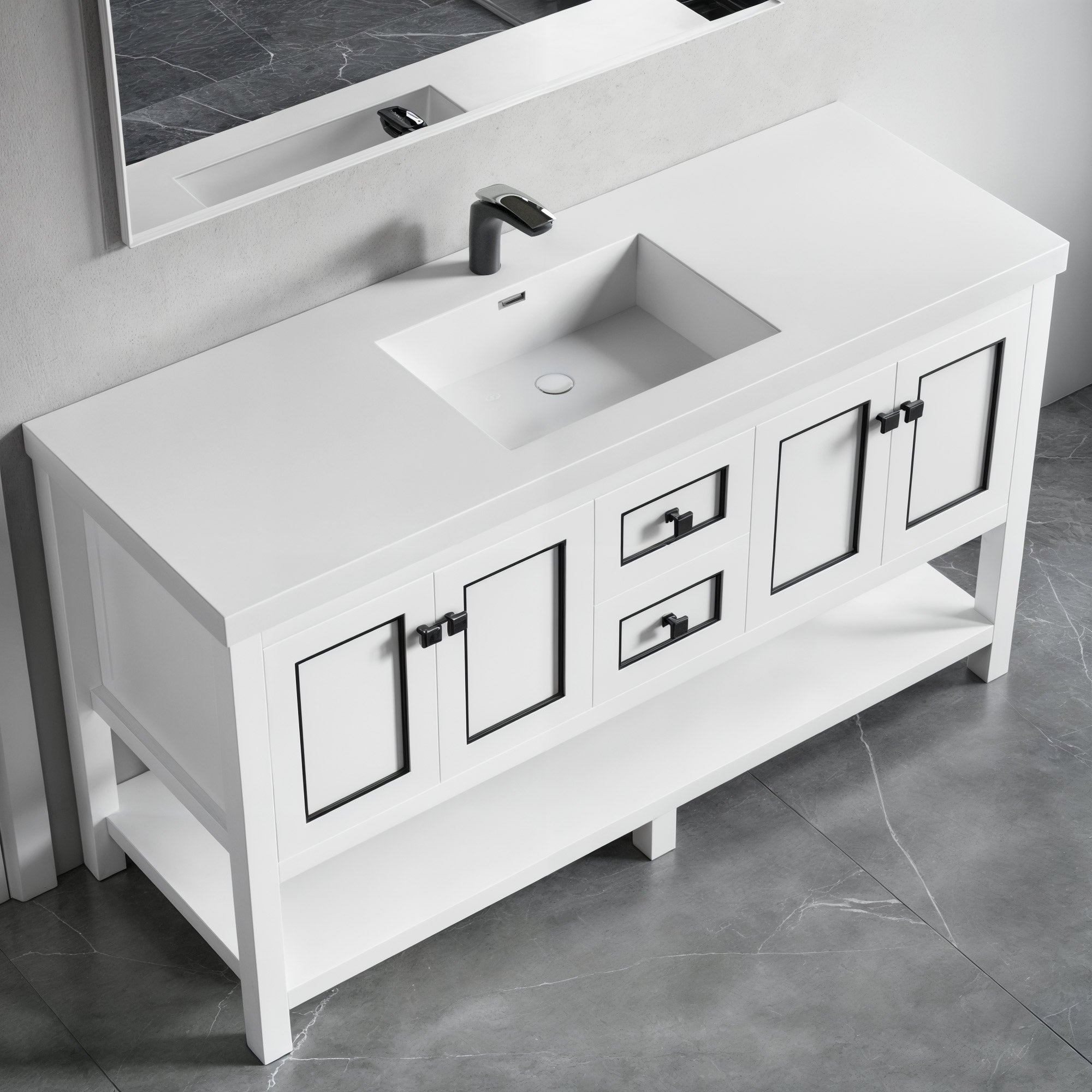 036 Series - 60 Inch Vanity
