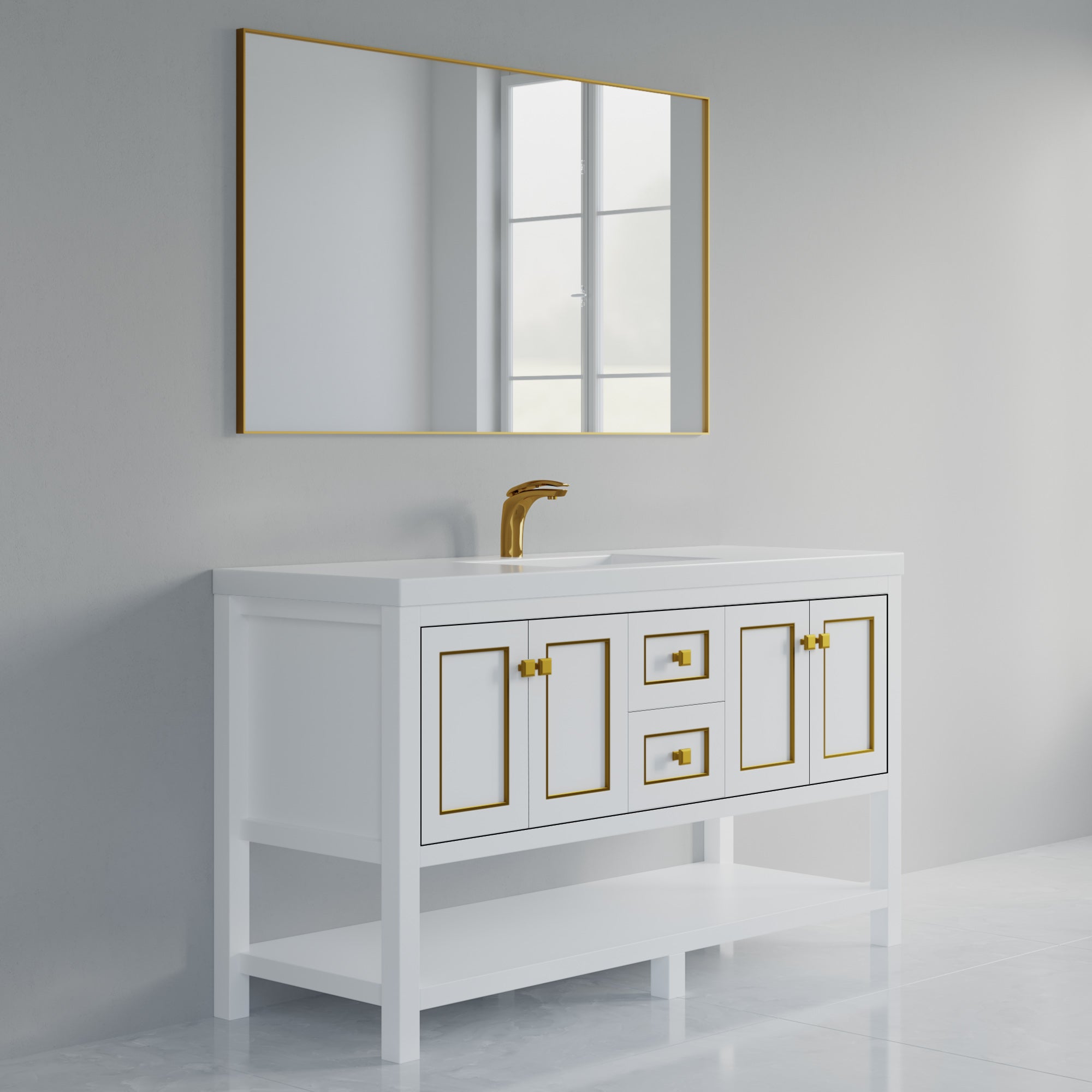 036 Series - 60 Inch Vanity