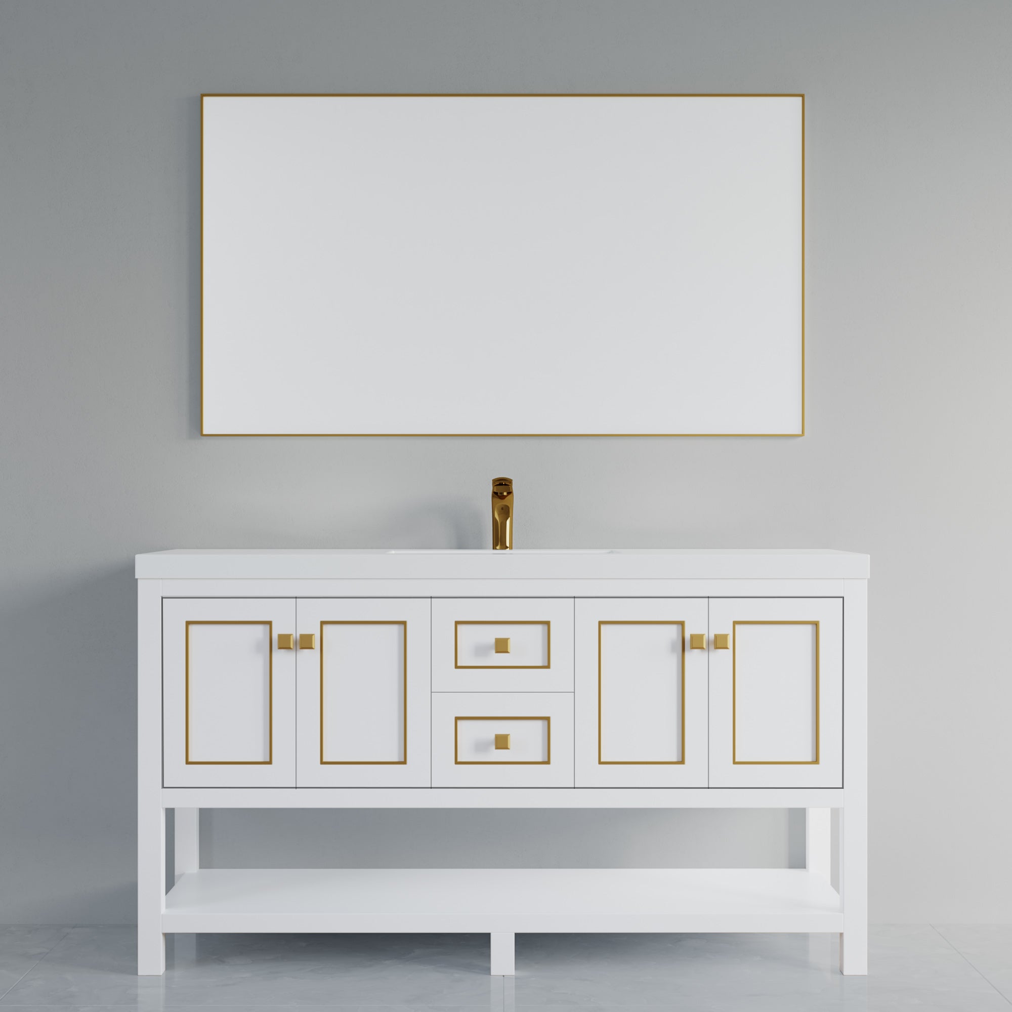 036 Series - 60 Inch Vanity
