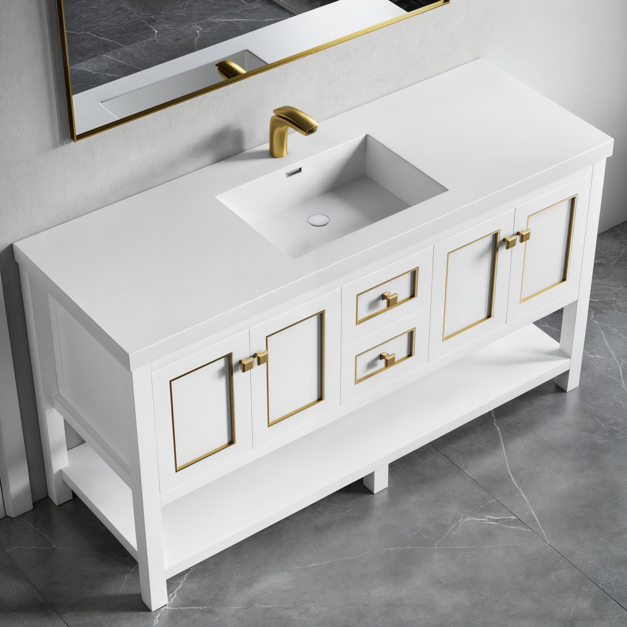 036 Series - 60 Inch Vanity