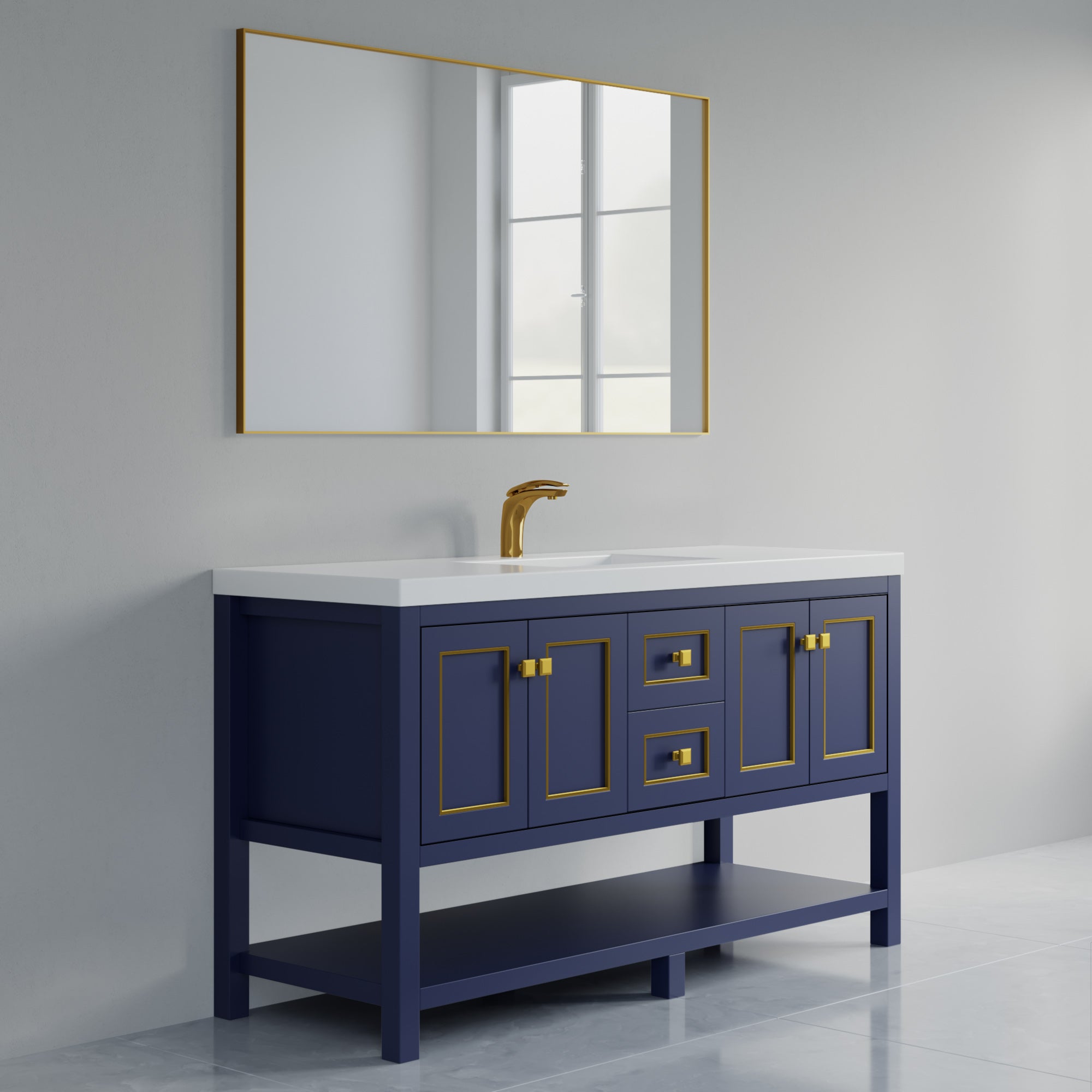 036 Series - 60 Inch Vanity