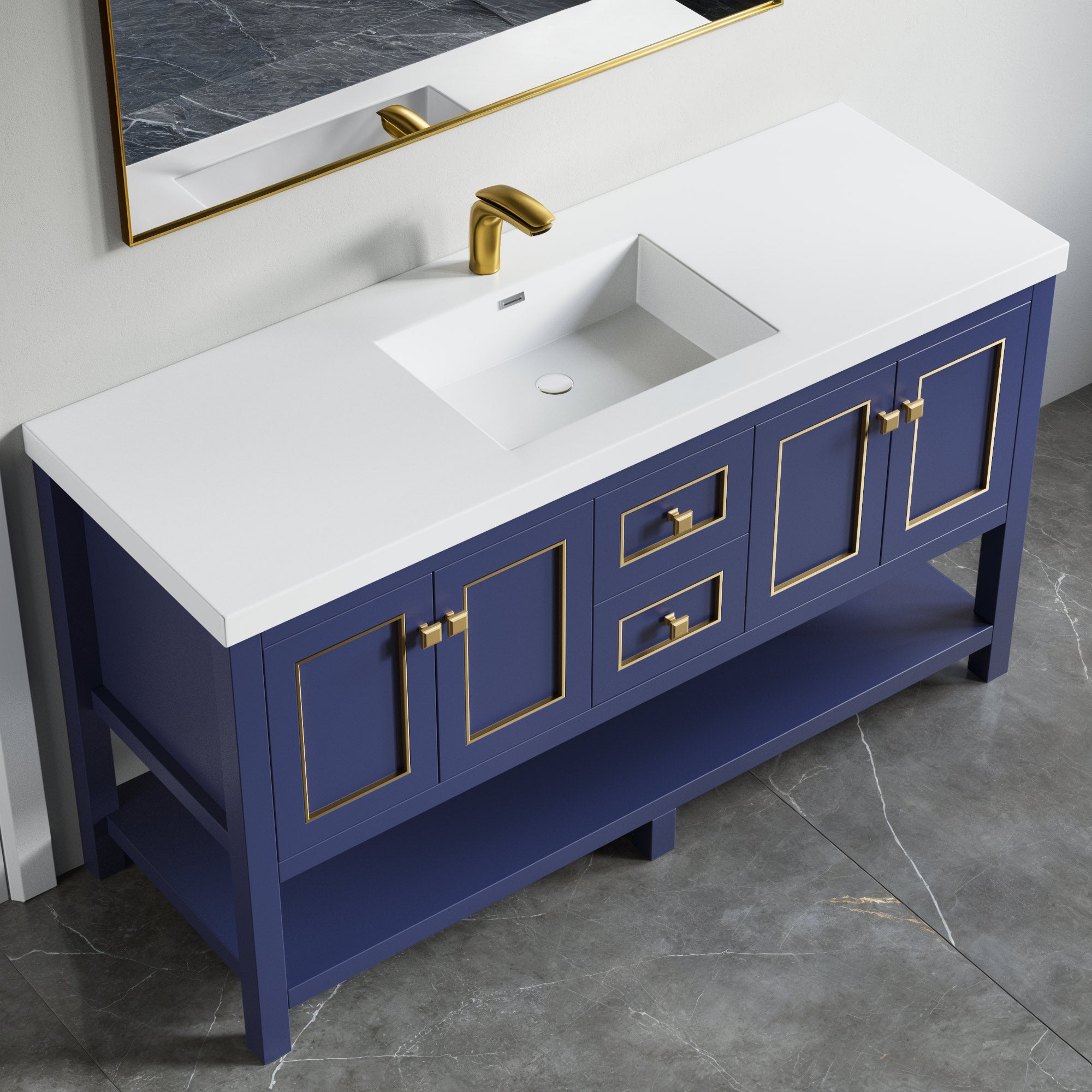 036 Series - 60 Inch Vanity