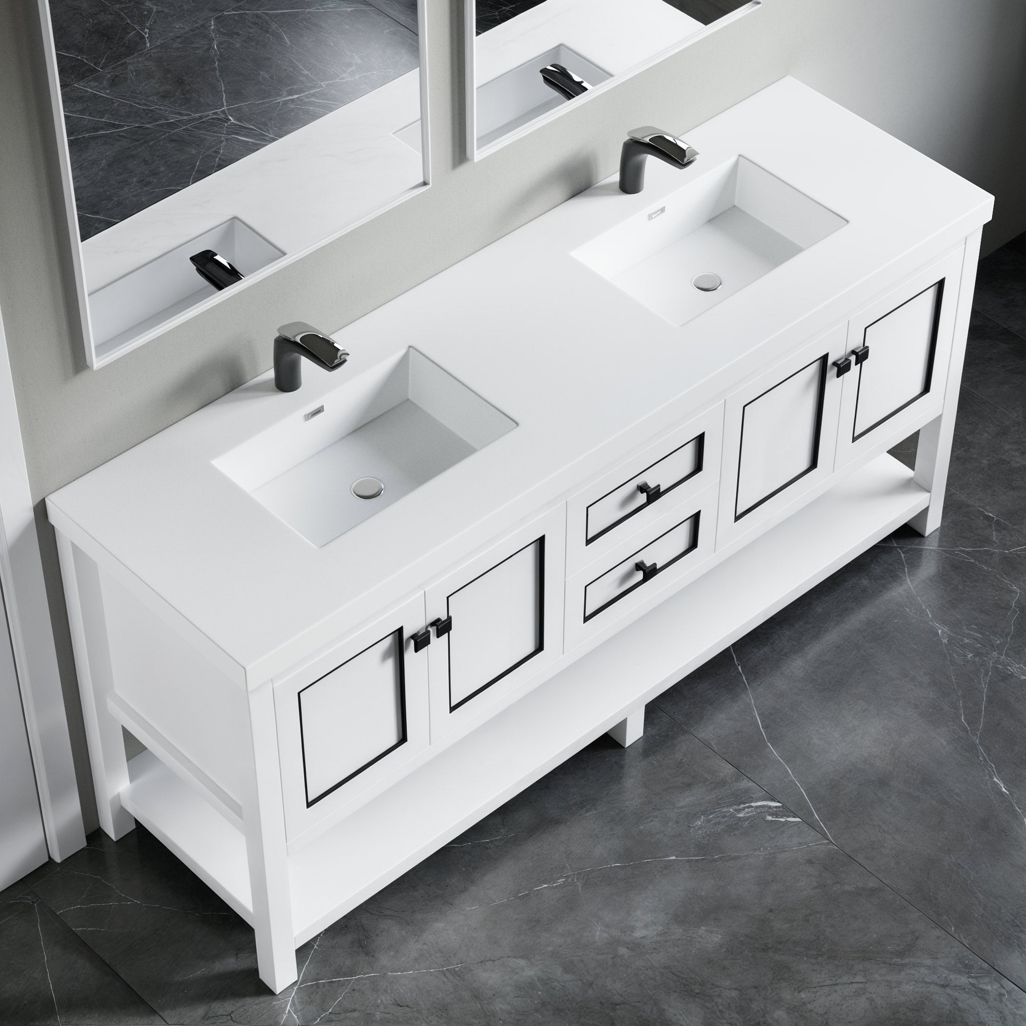 036 Series - 72 Inch Vanity