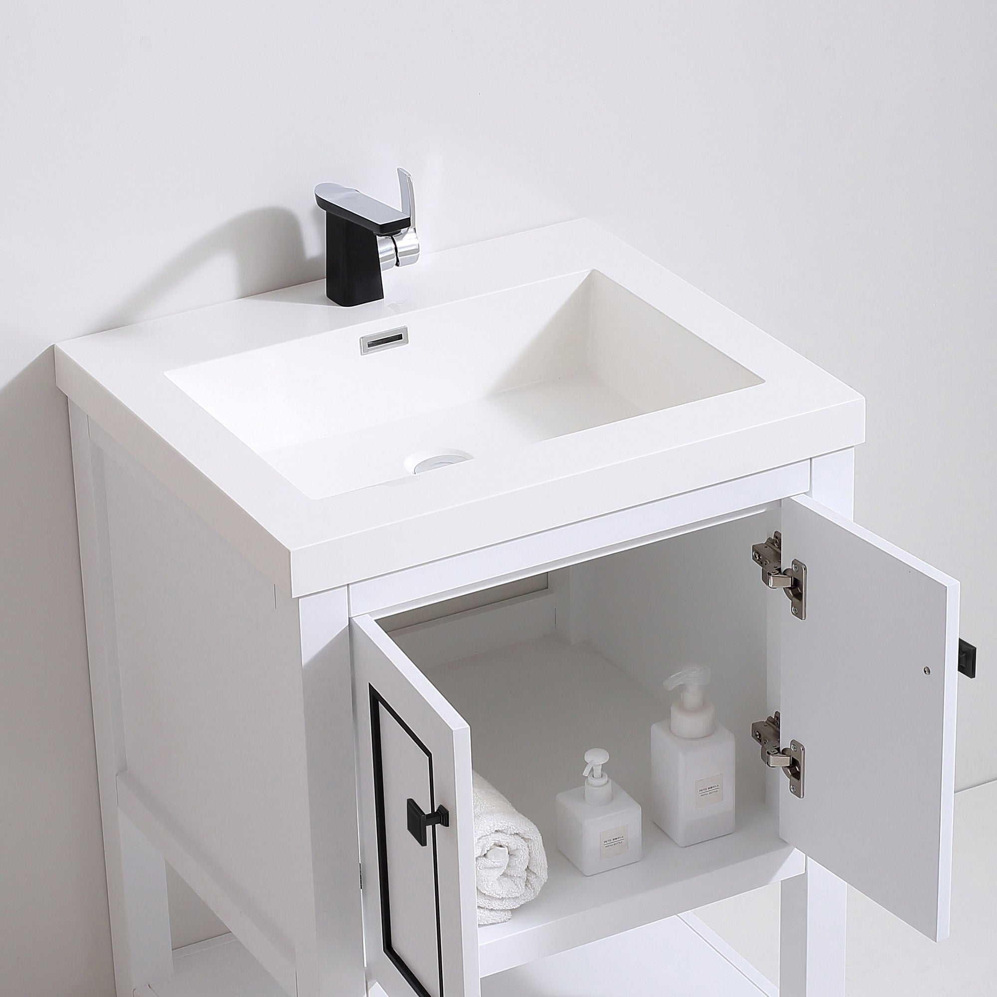 Topmount Bathroom Resin Basin 000 2522BP