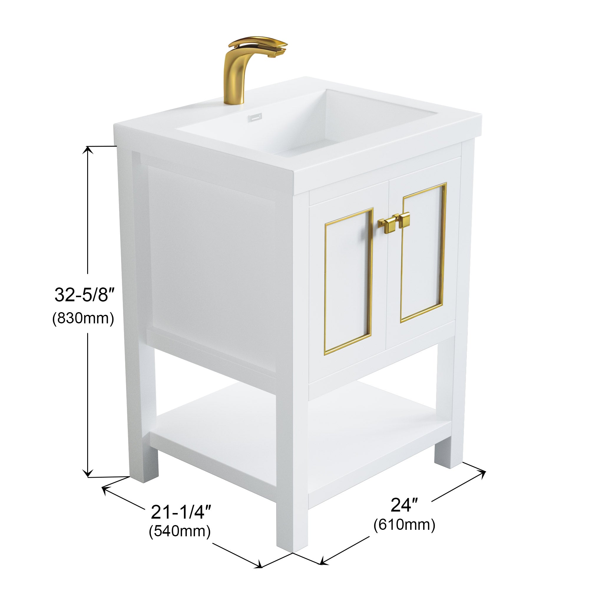 036 Series - 24 Inch Vanity