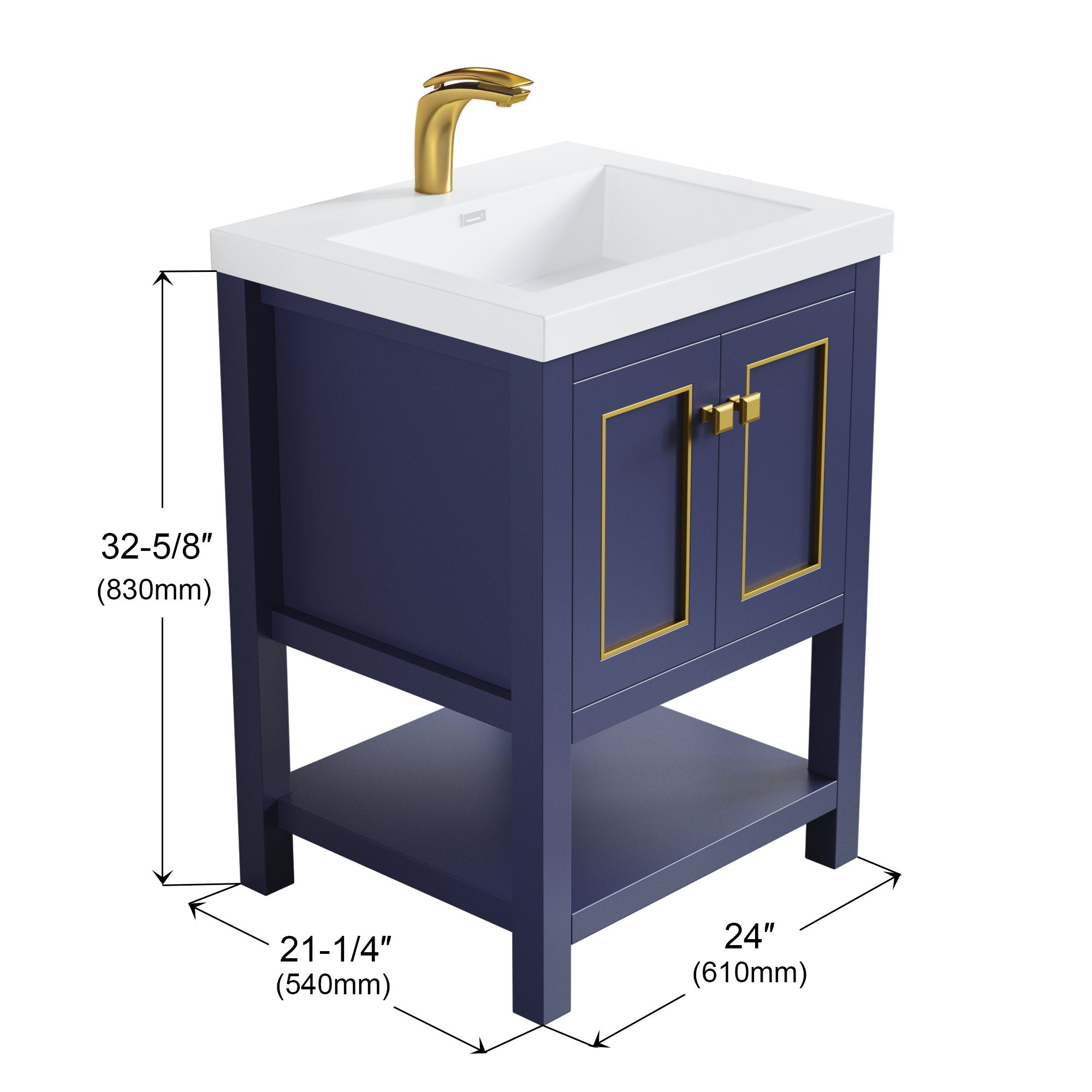 036 Series - 24 Inch Vanity