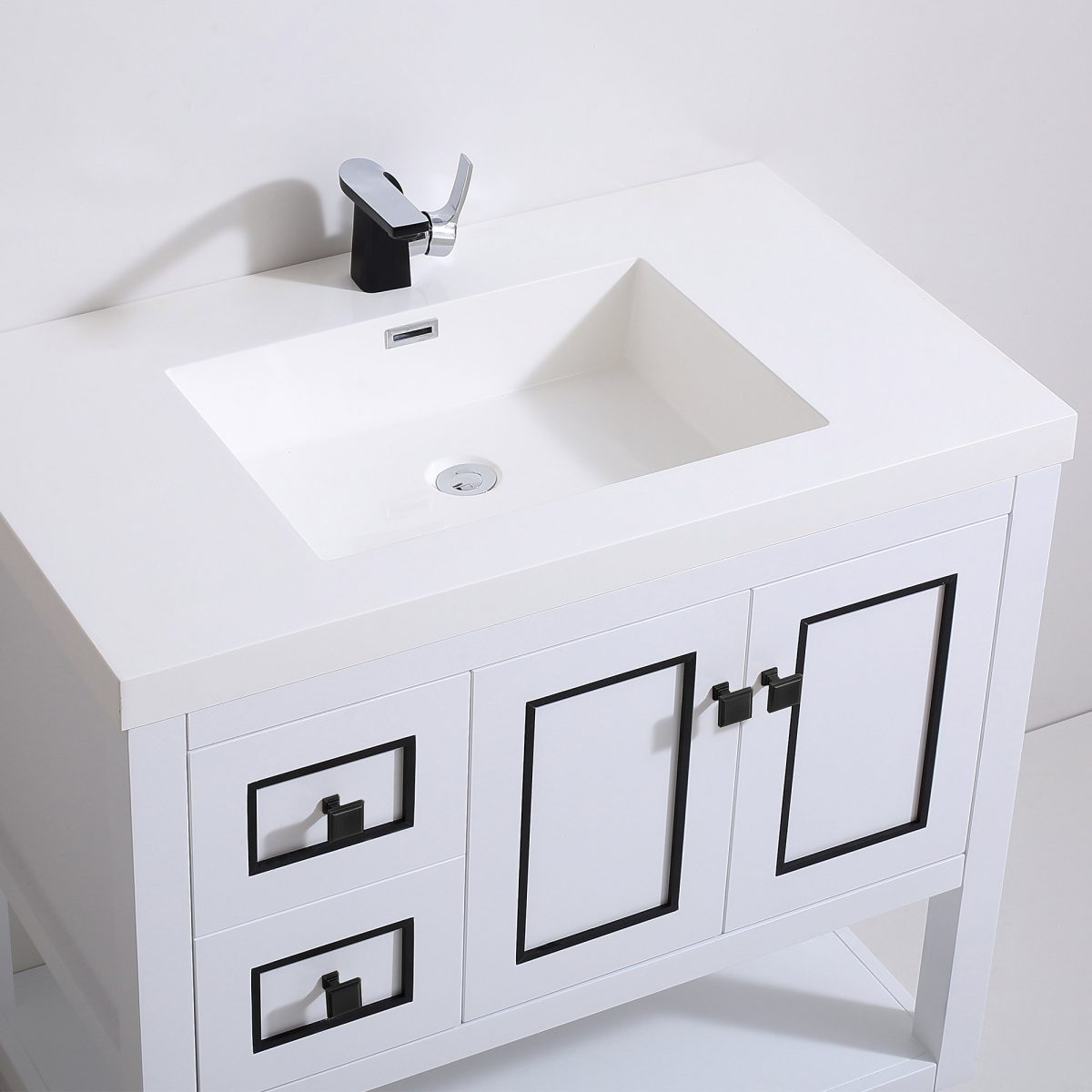 Topmount Bathroom Resin Basin 000 3722BP