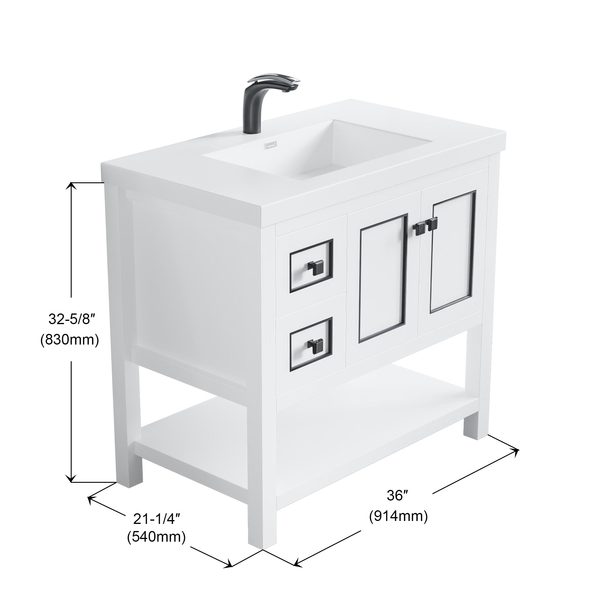 036 Series - 36 Inch Vanity