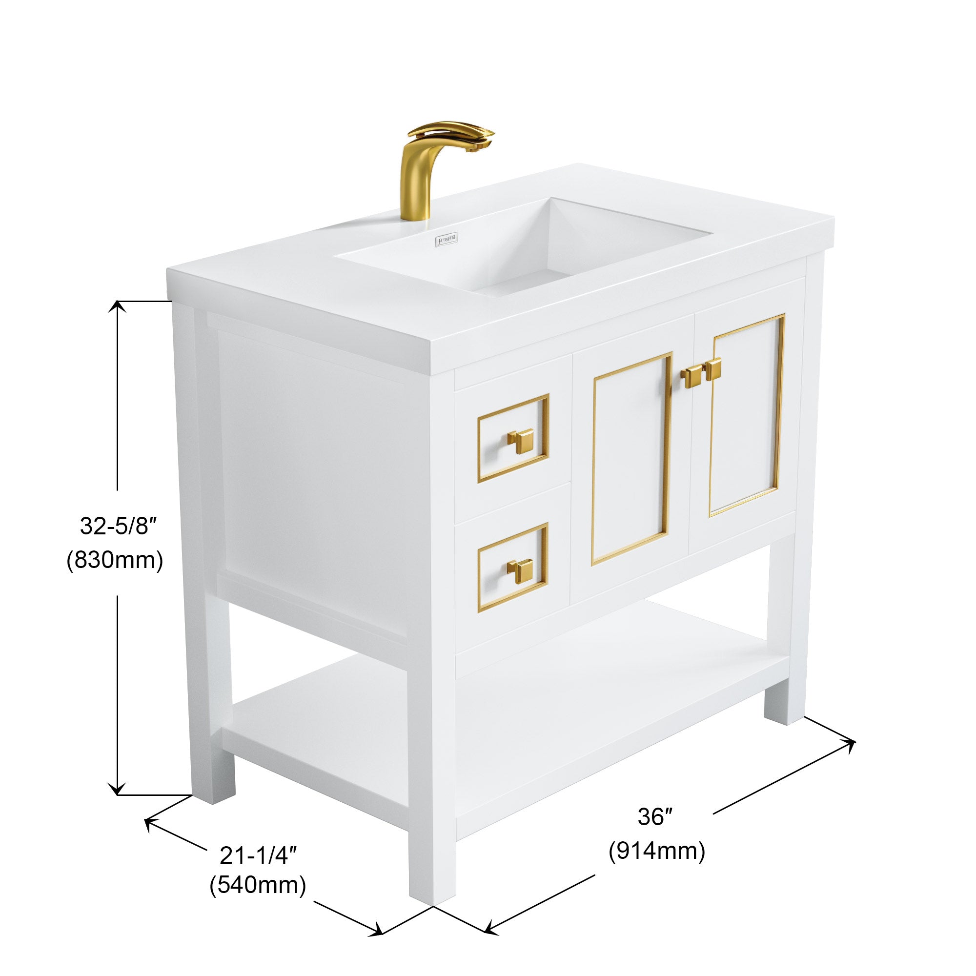 036 Series - 36 Inch Vanity