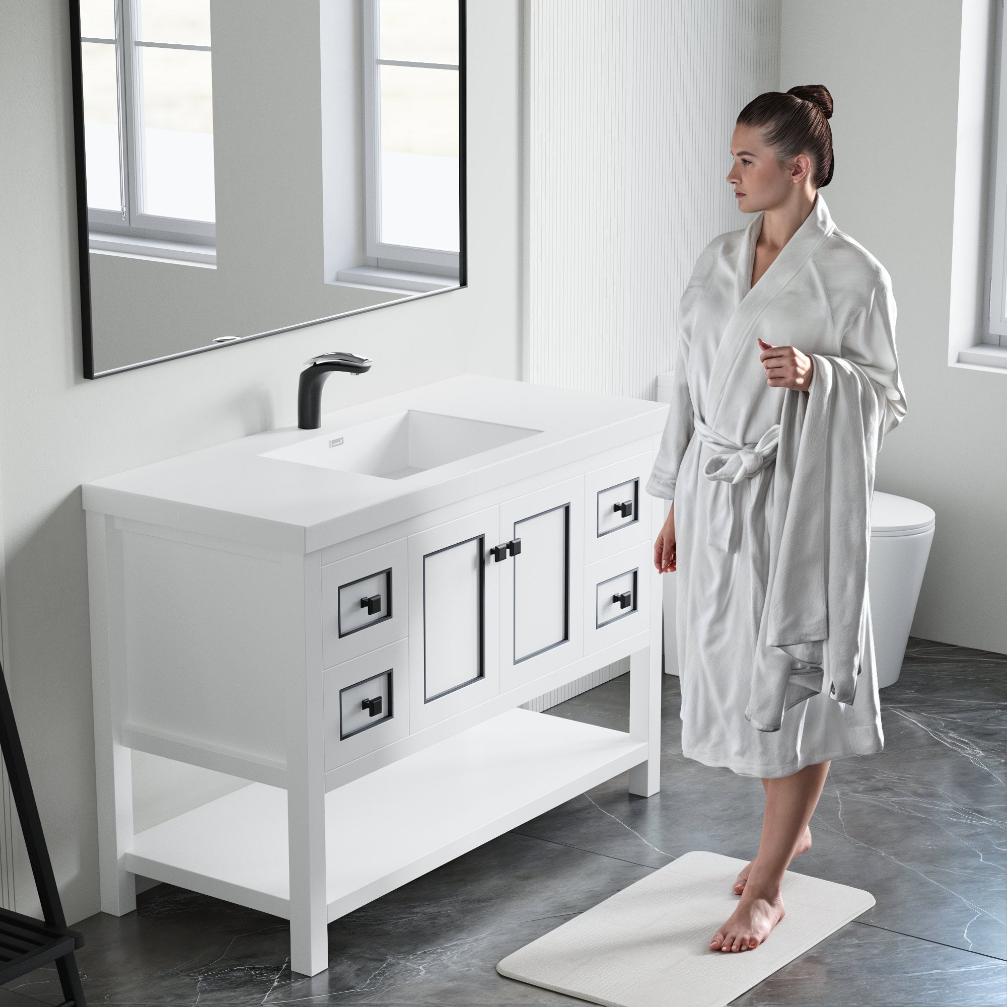 036 Series - 48 Inch Vanity - Single Sink
