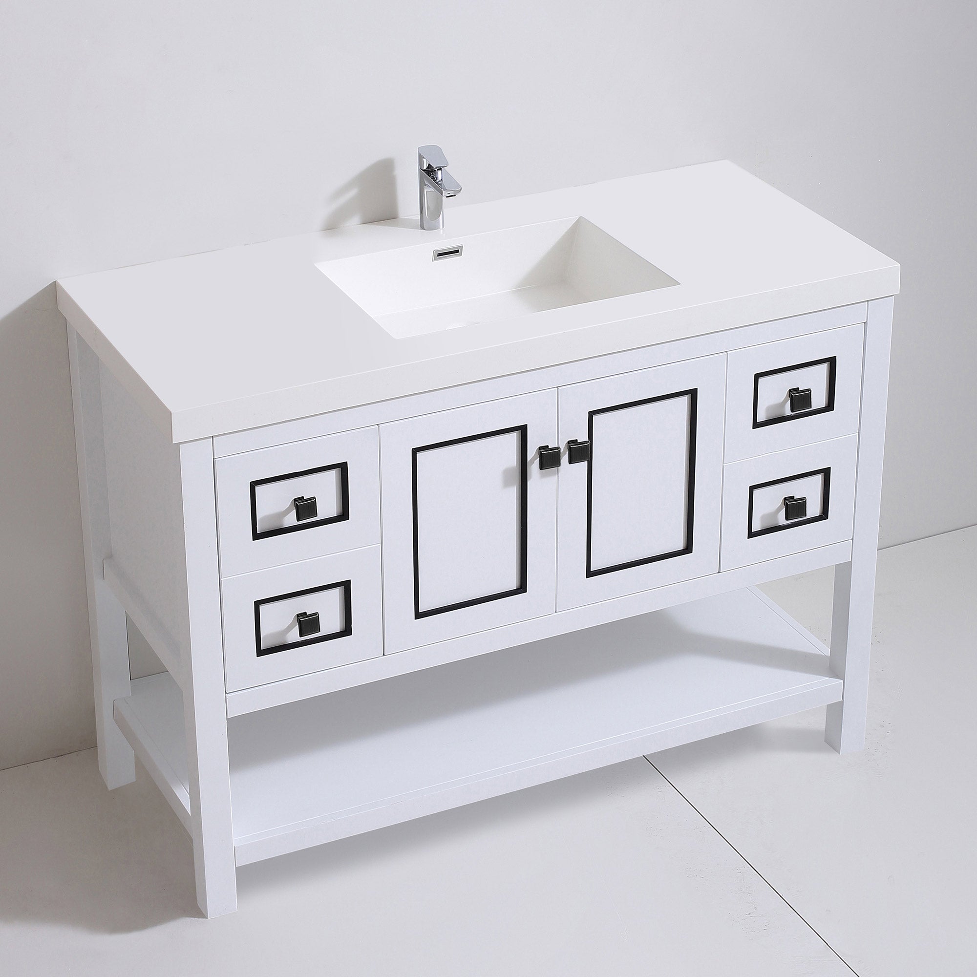036 Series - 48 Inch Vanity - Double Sinks