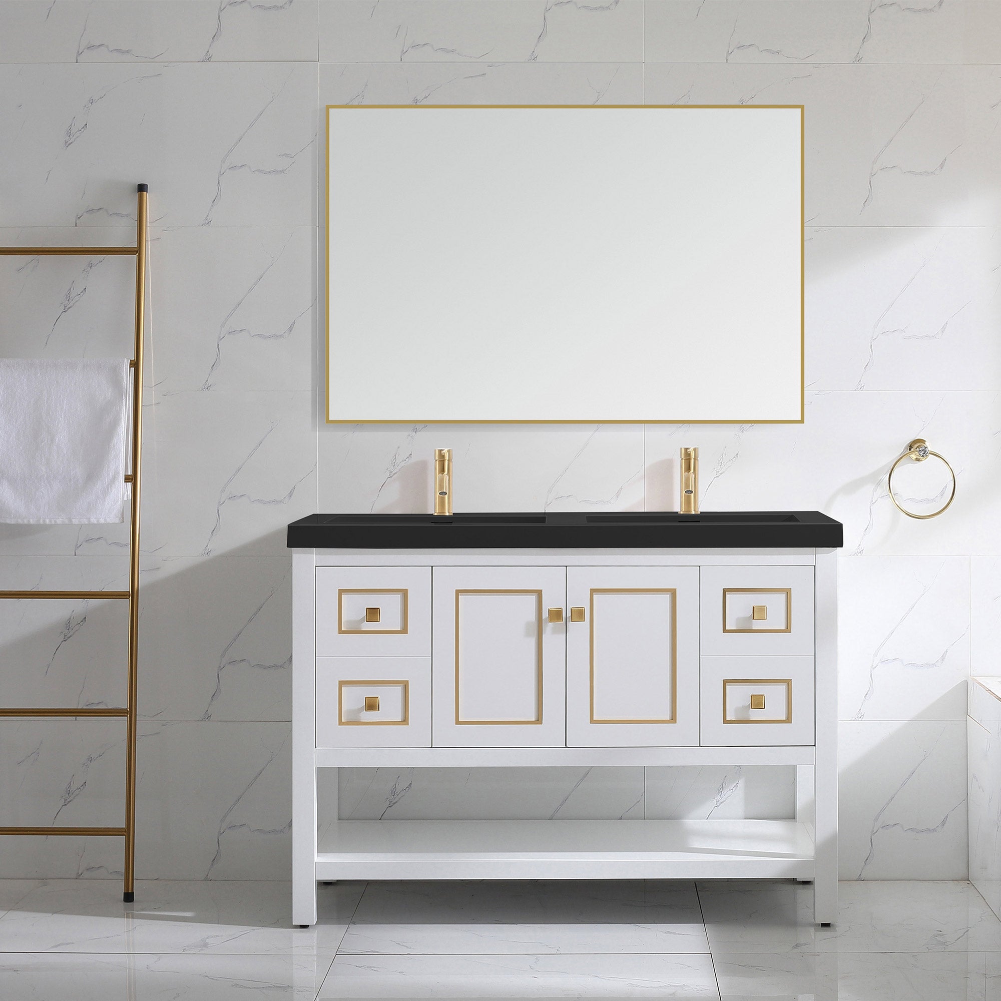 036 Series - 48 Inch Vanity - Double Sinks