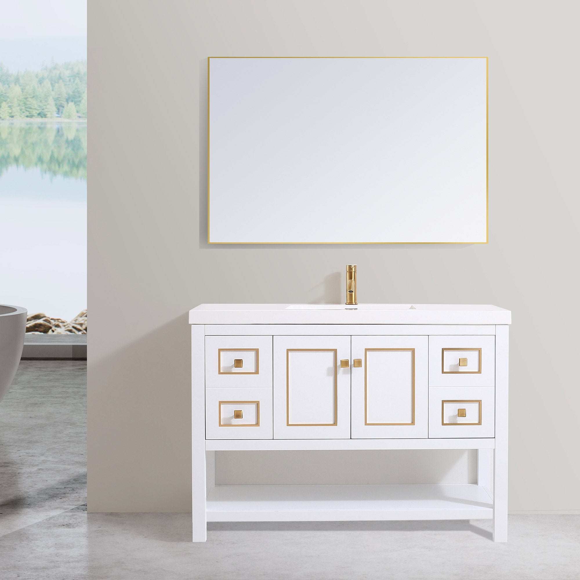 036 Series - 48 Inch Vanity - Single Sink