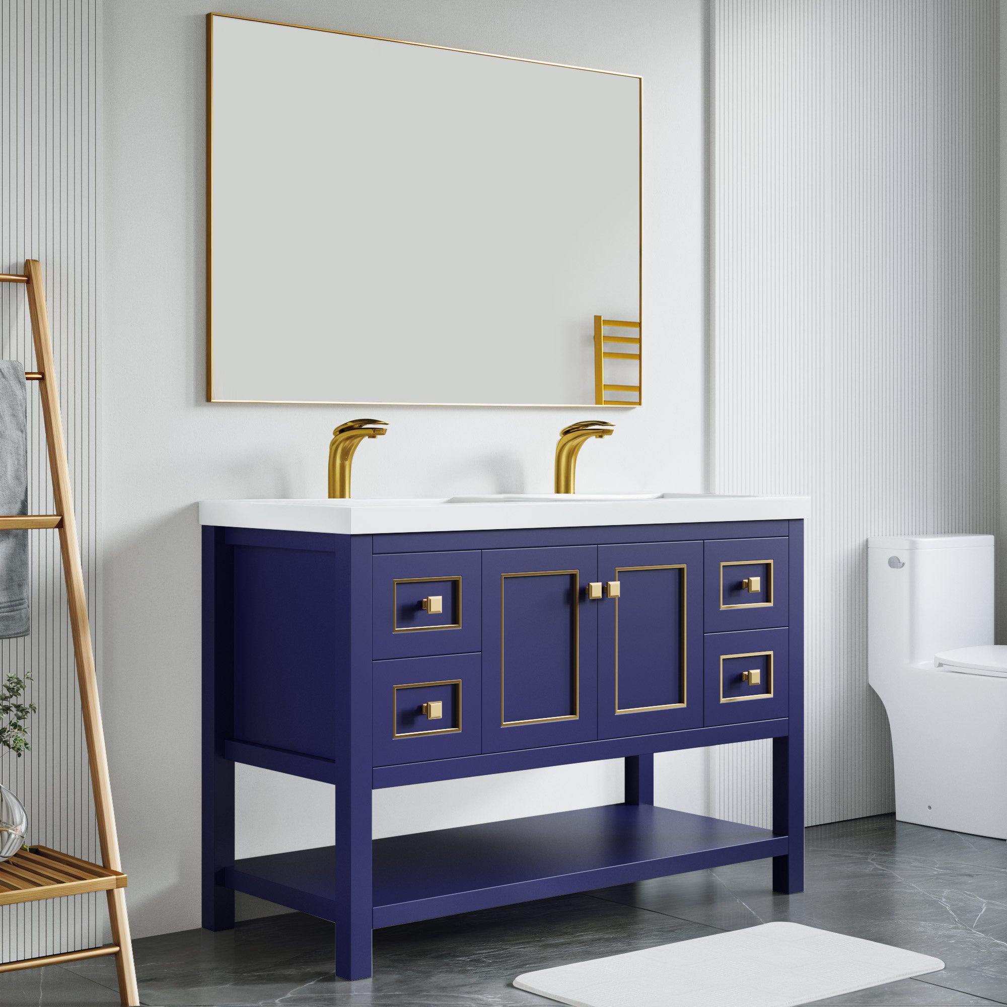 036 Series - 48 Inch Vanity - Double Sinks