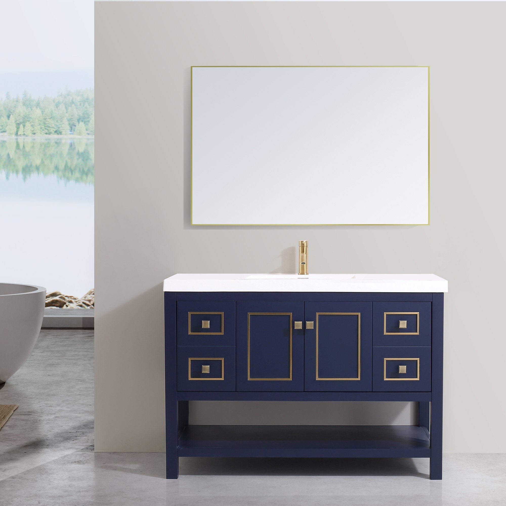 036 Series - 48 Inch Vanity - Single Sink