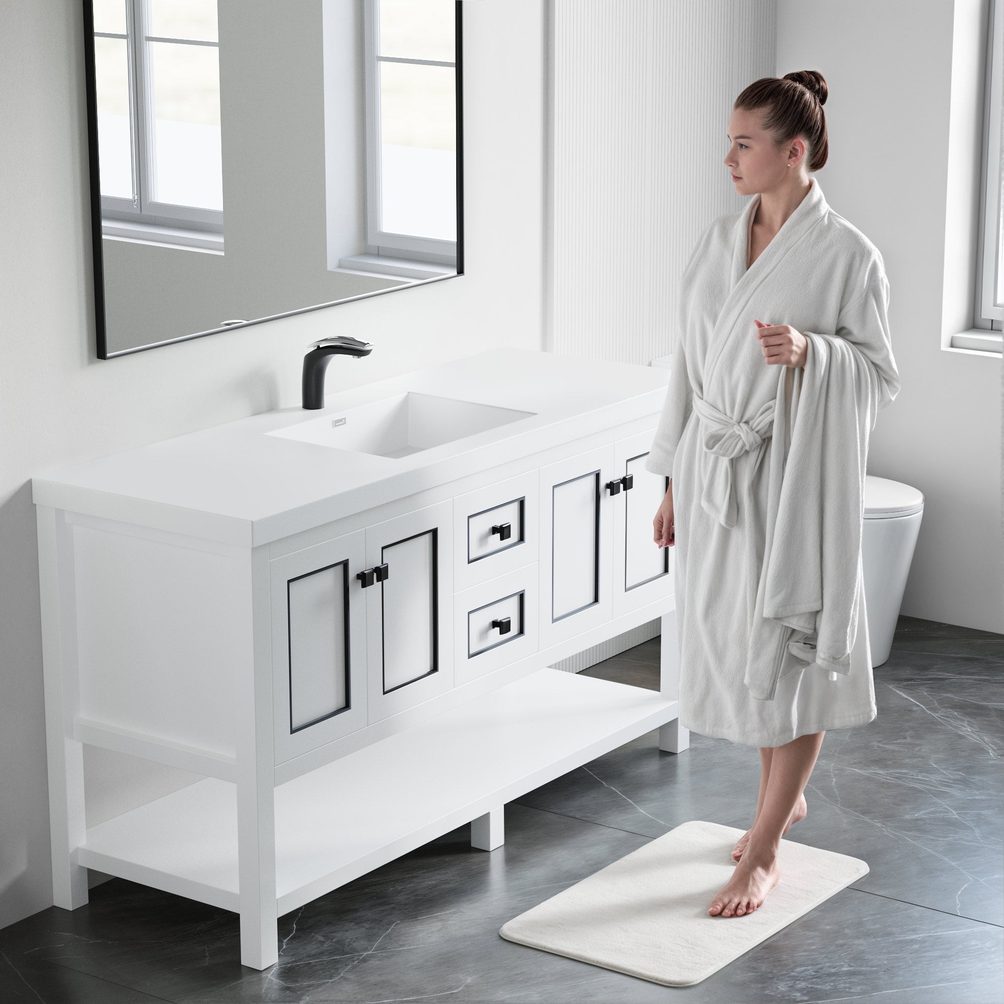 036 Series - 60 Inch Vanity