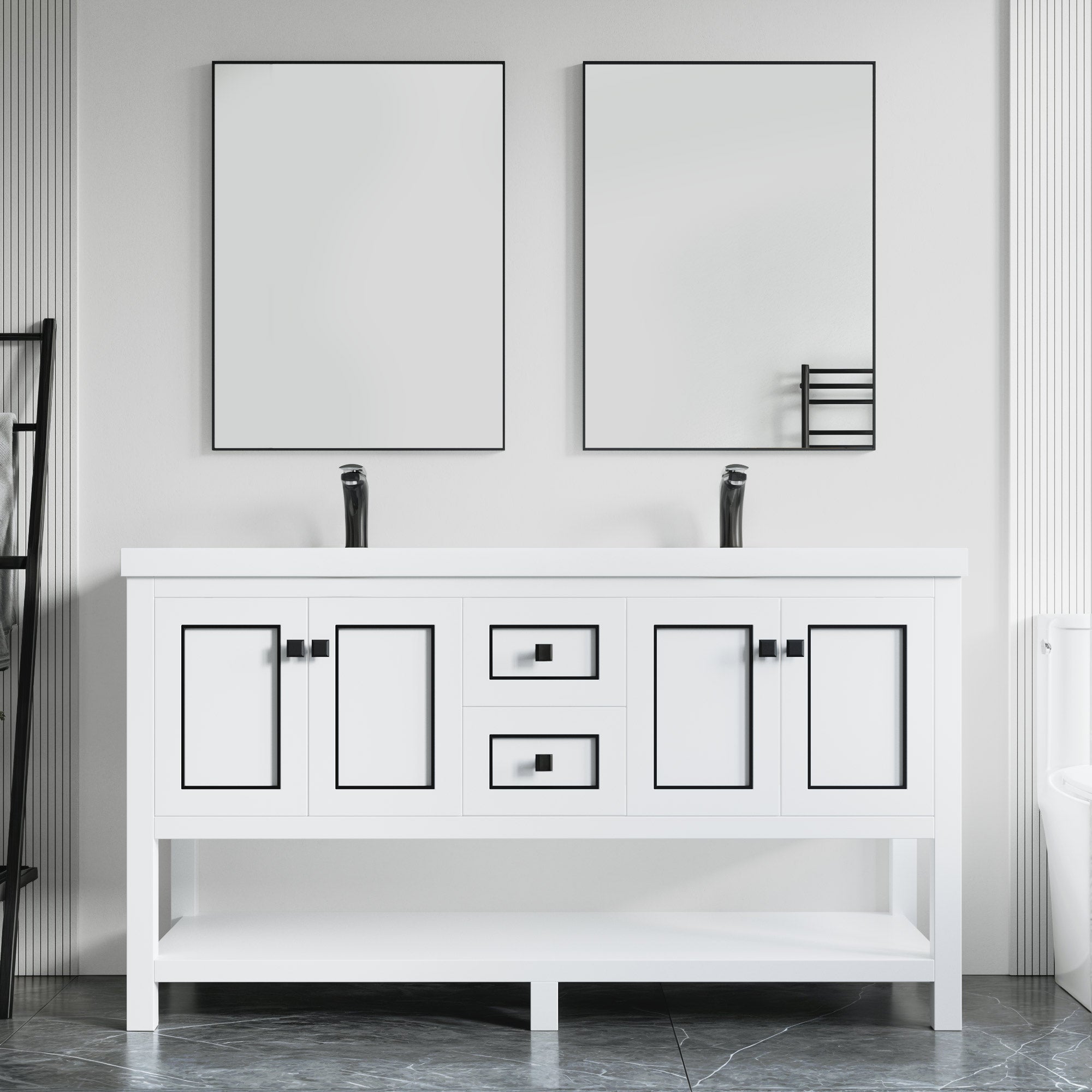 036 Series - 60 Inch Vanity