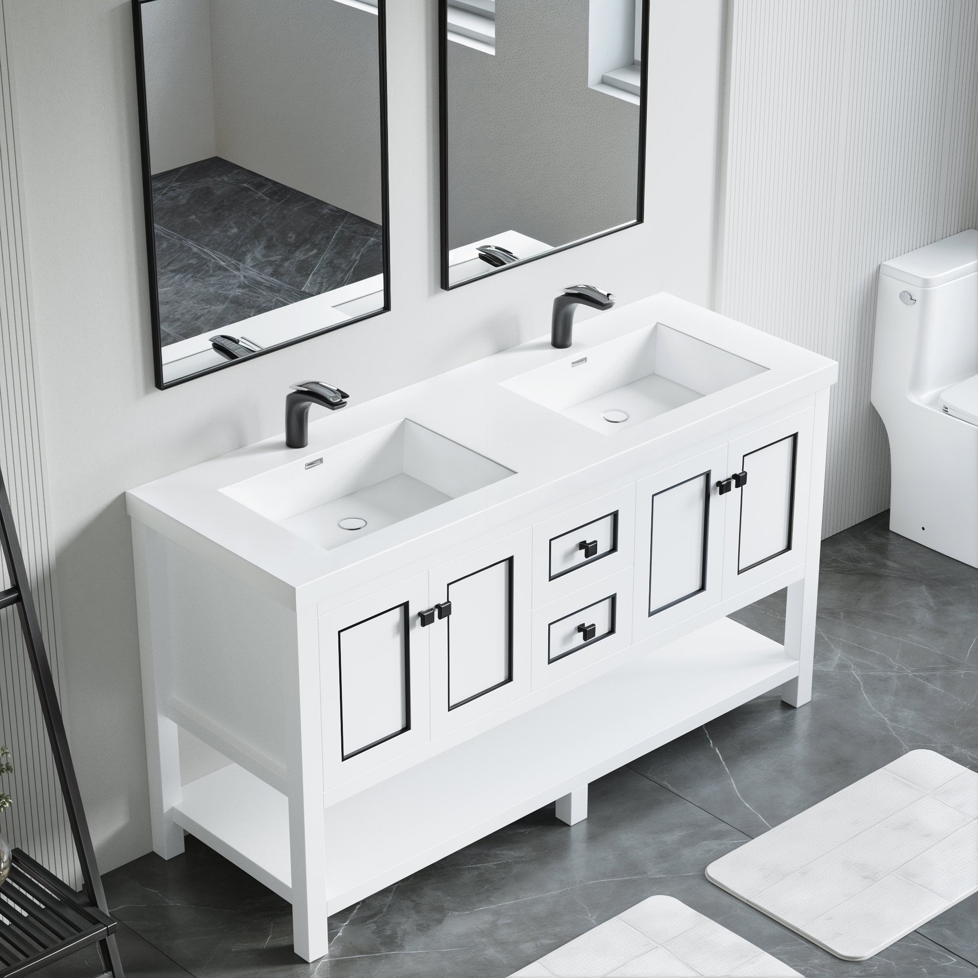 036 Series - 60 Inch Vanity