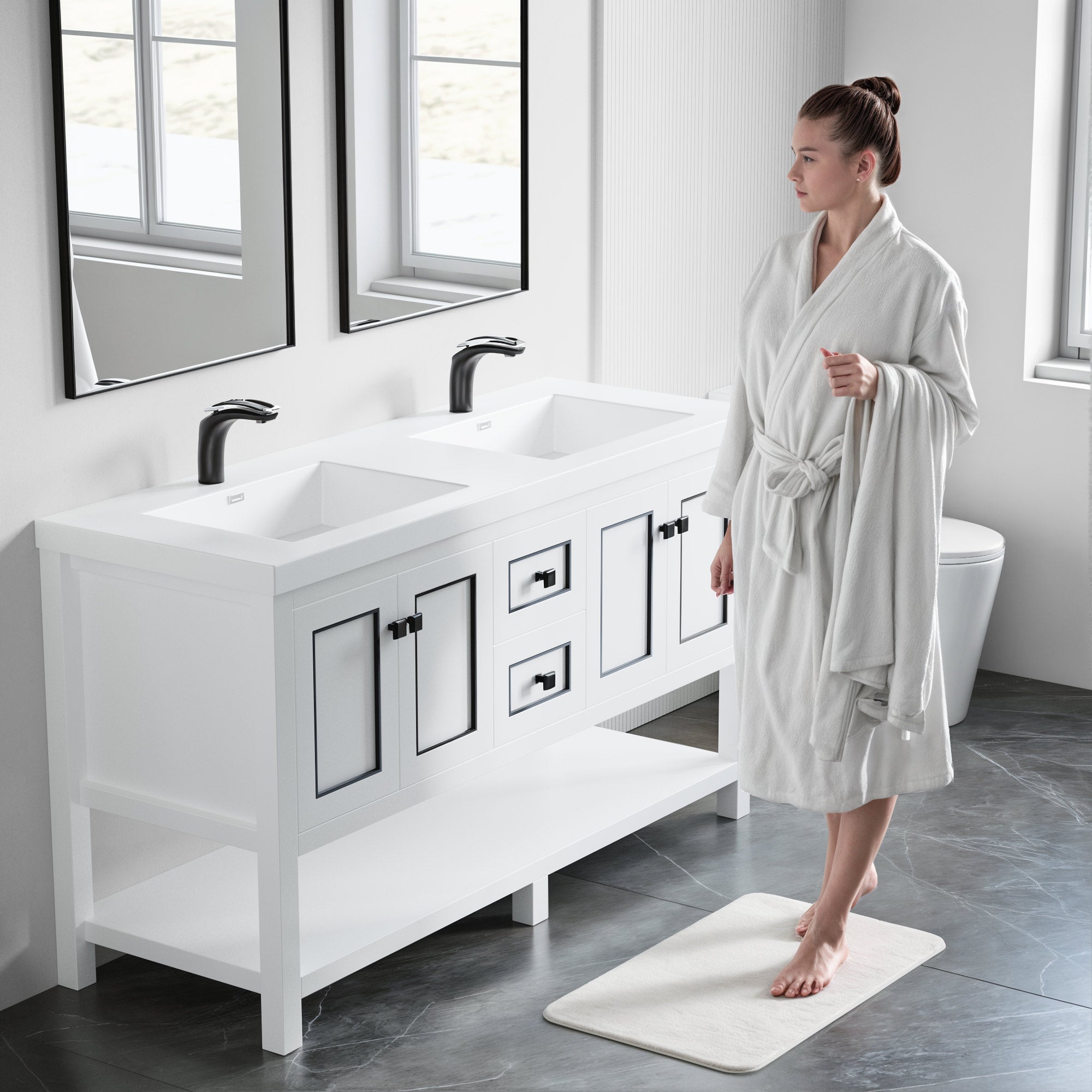 036 Series - 60 Inch Vanity