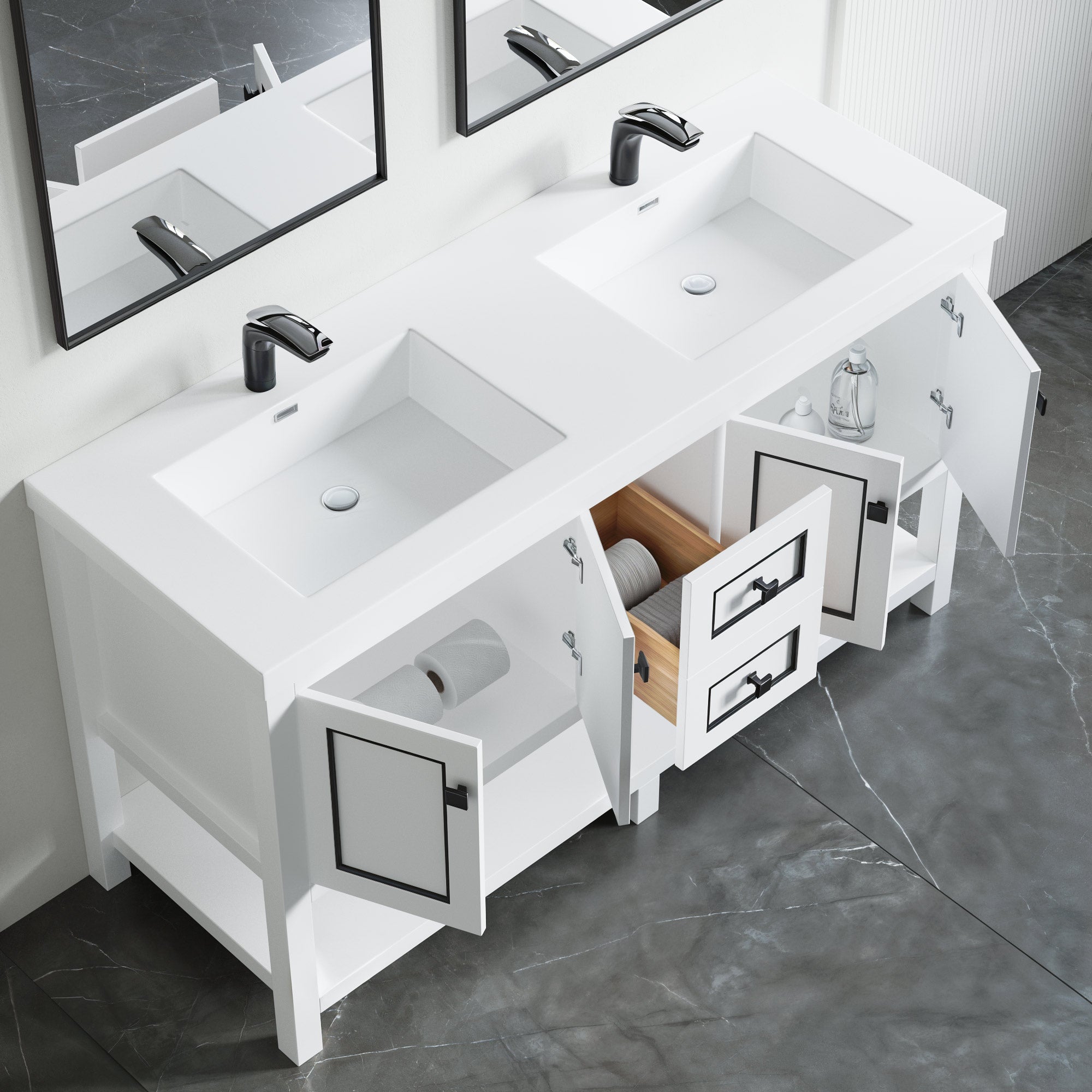 036 Series - 60 Inch Vanity