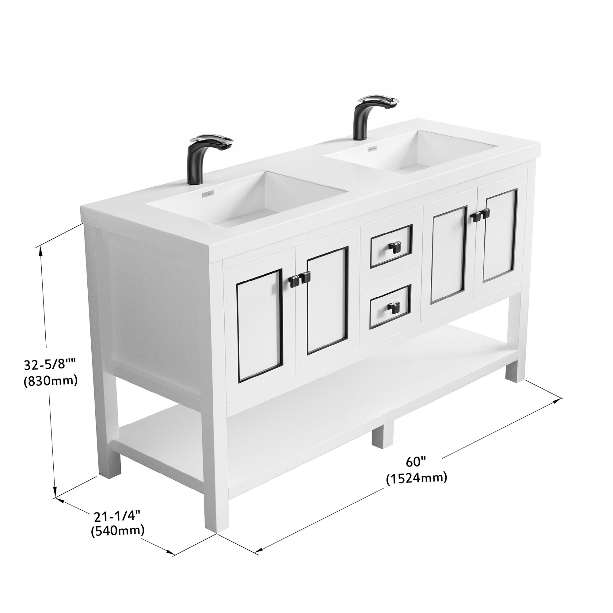 036 Series - 60 Inch Vanity