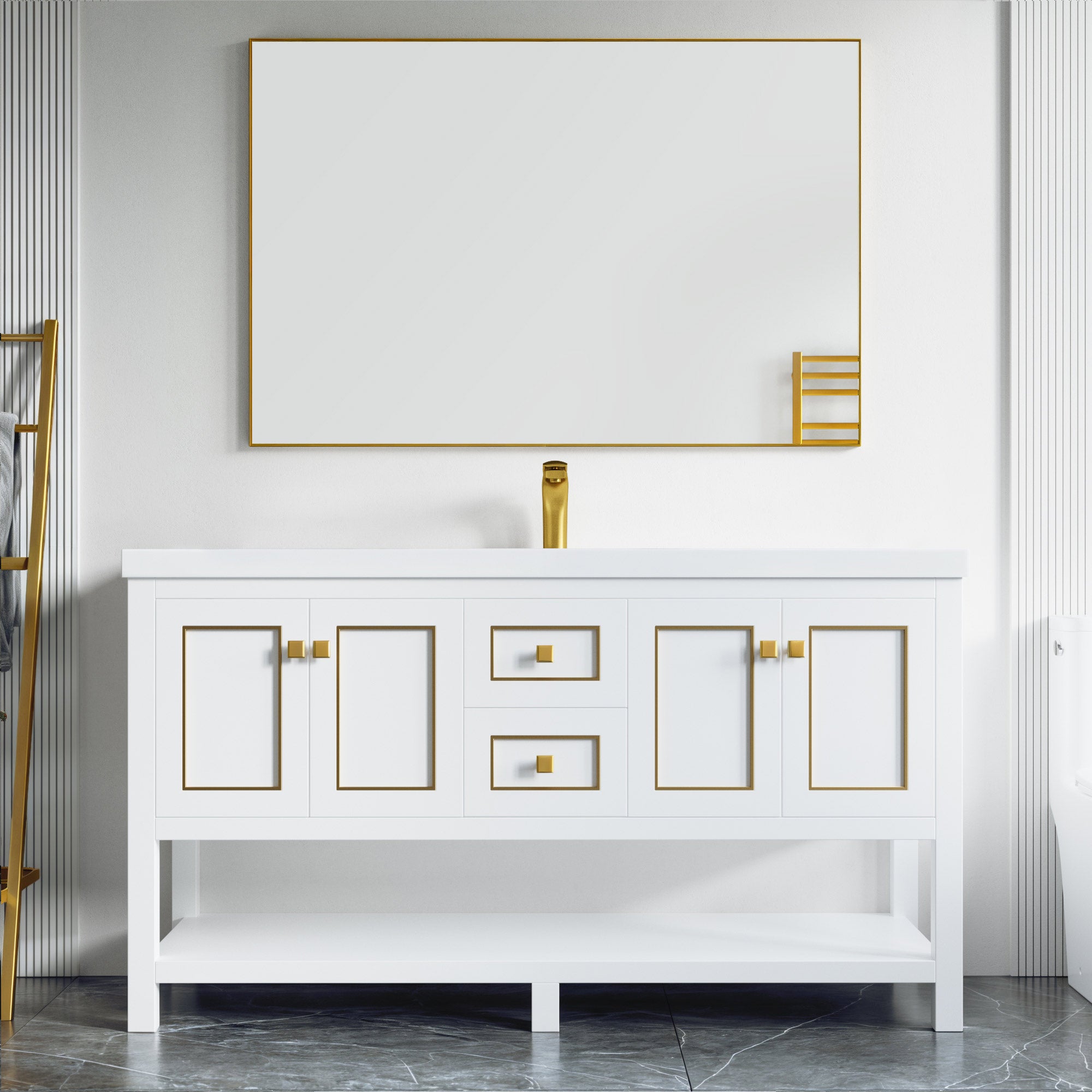 036 Series - 60 Inch Vanity