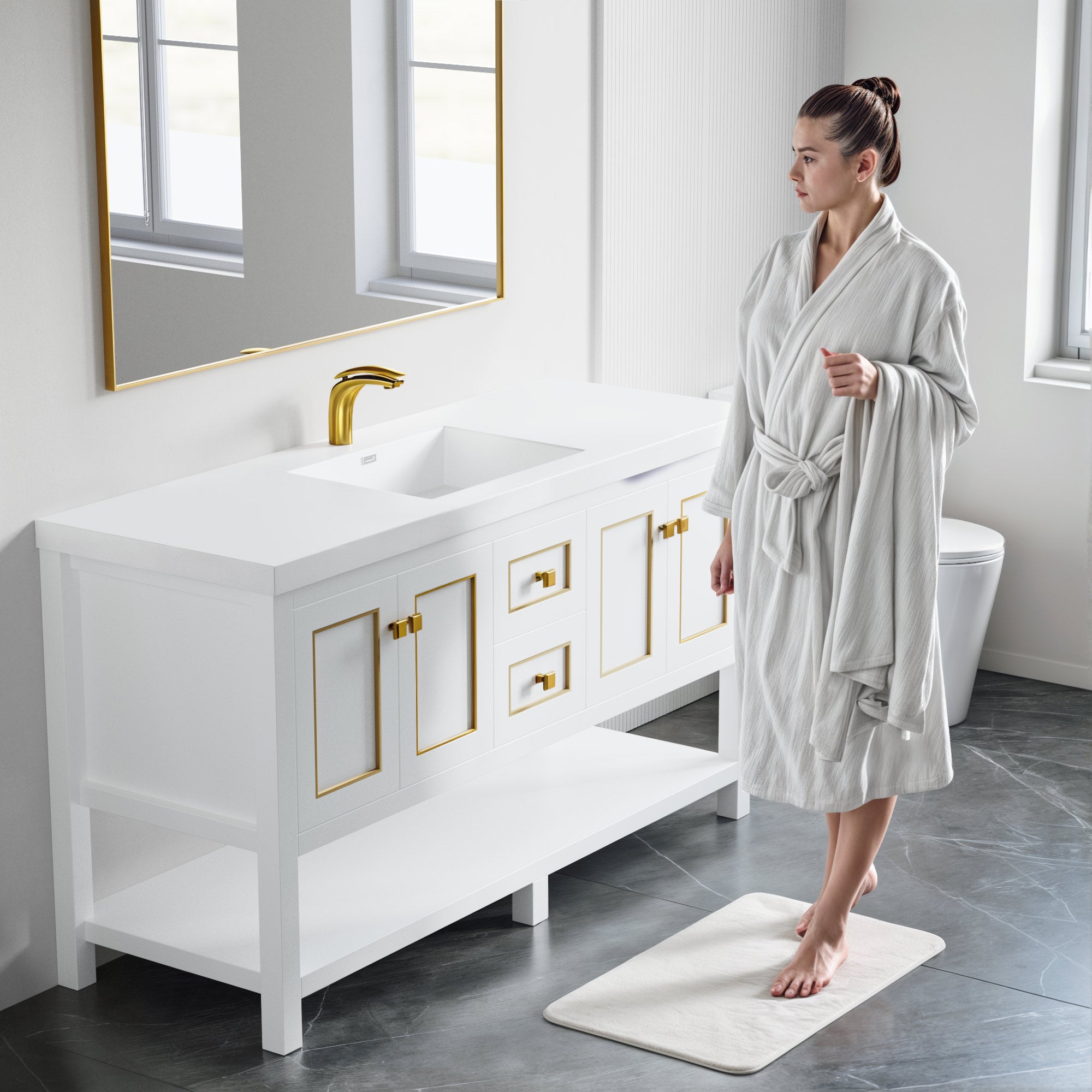 036 Series - 60 Inch Vanity
