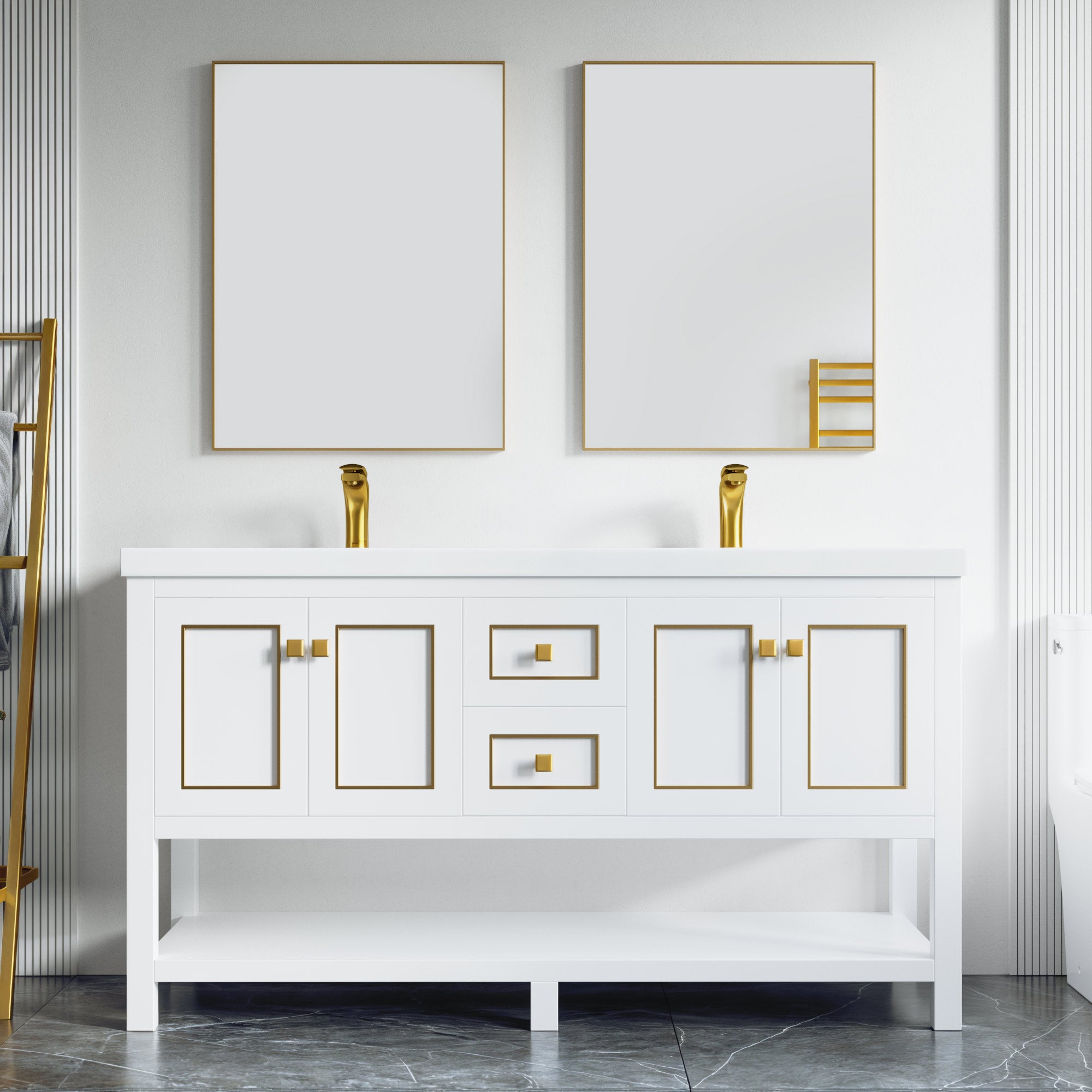 036 Series - 60 Inch Vanity