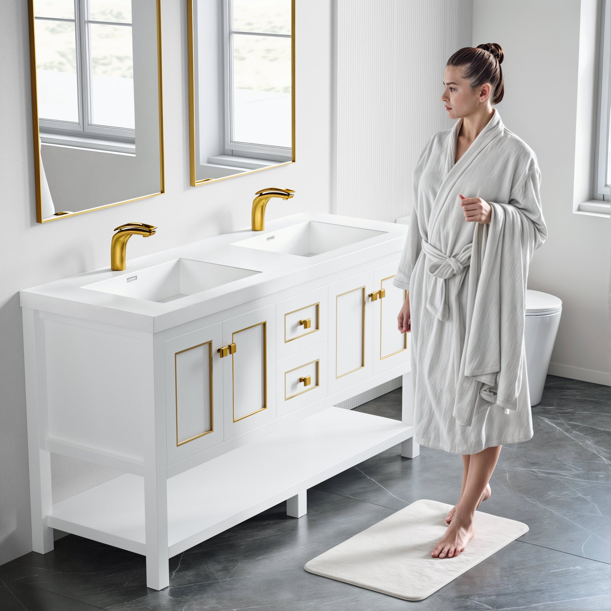 036 Series - 60 Inch Vanity