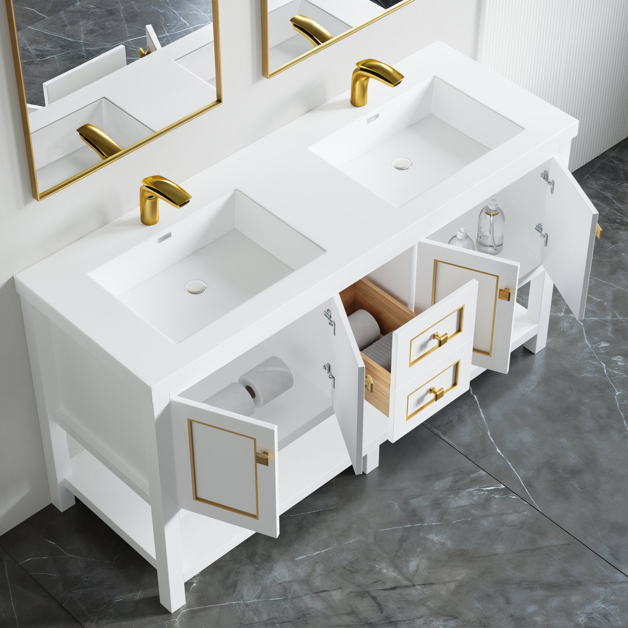036 Series - 60 Inch Vanity
