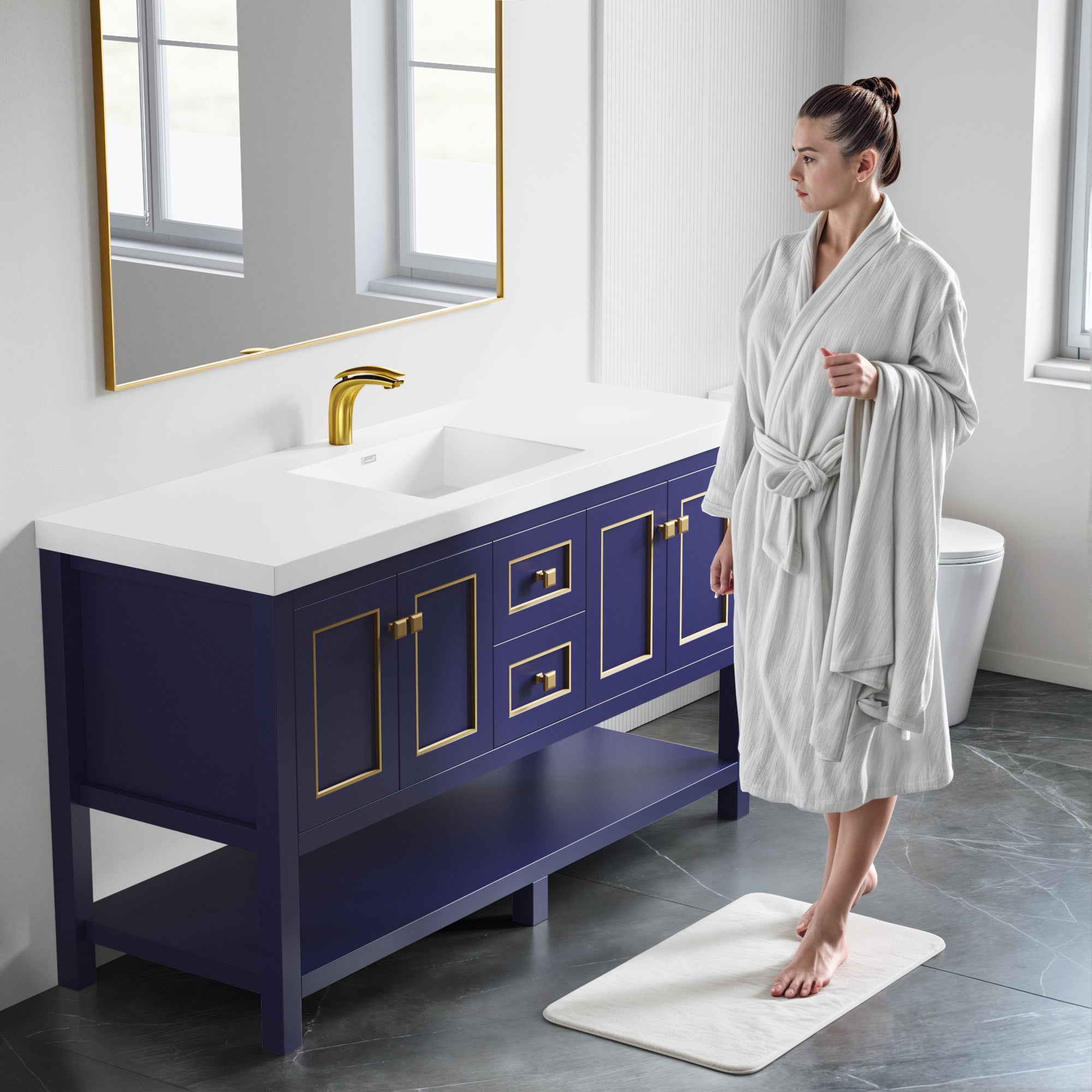 036 Series - 60 Inch Vanity