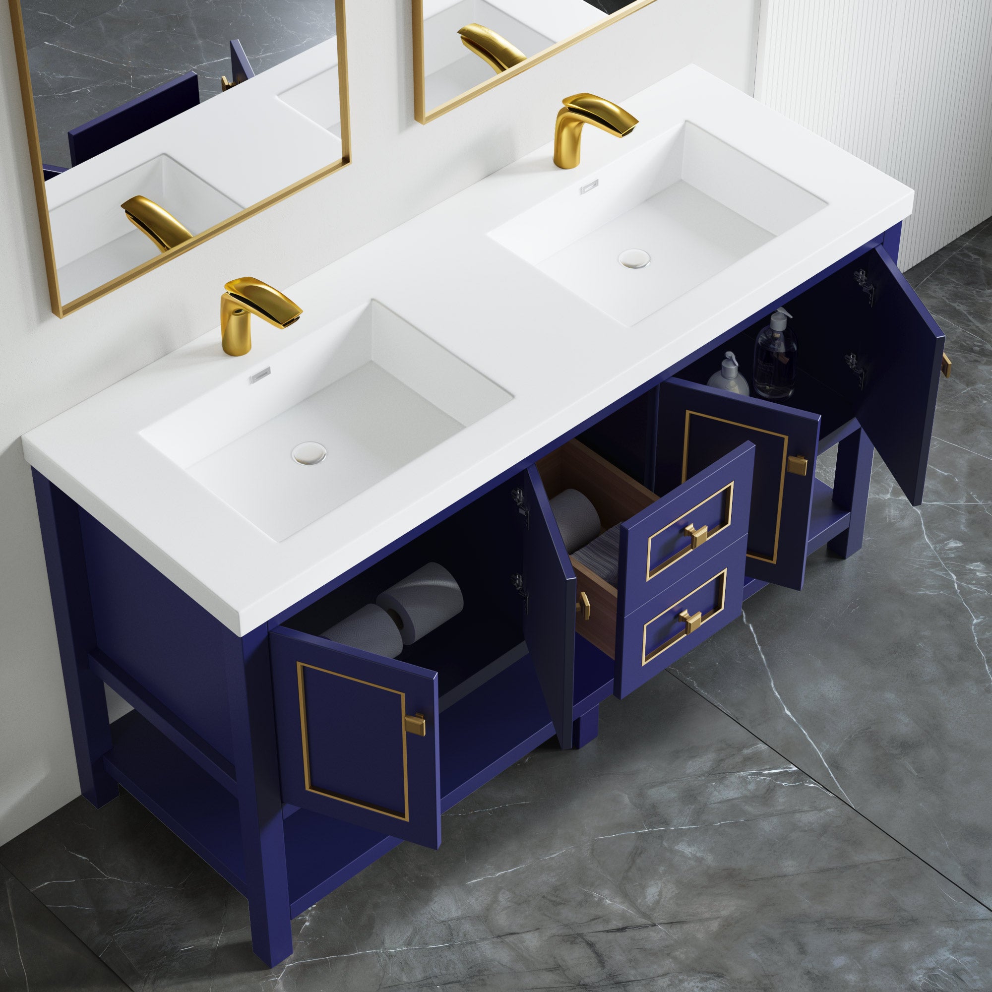 036 Series - 60 Inch Vanity