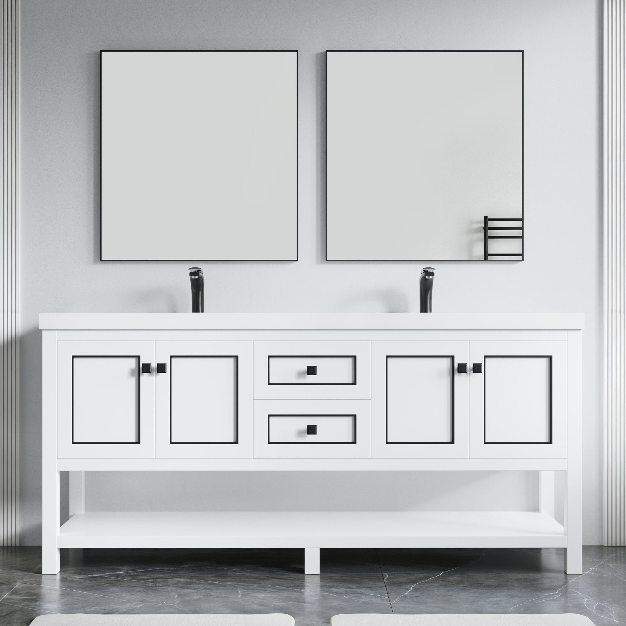 036 Series - 72 Inch Vanity