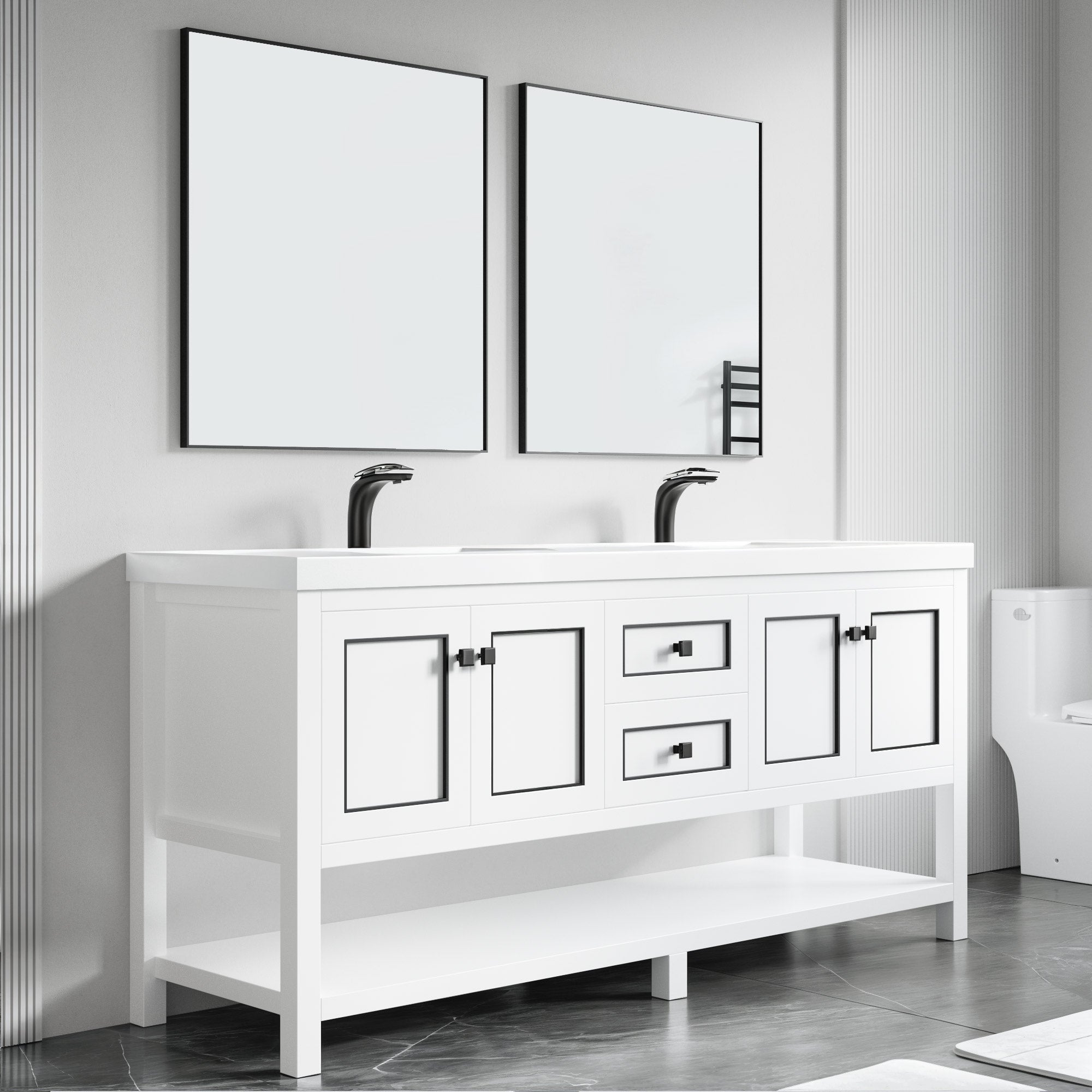036 Series - 72 Inch Vanity