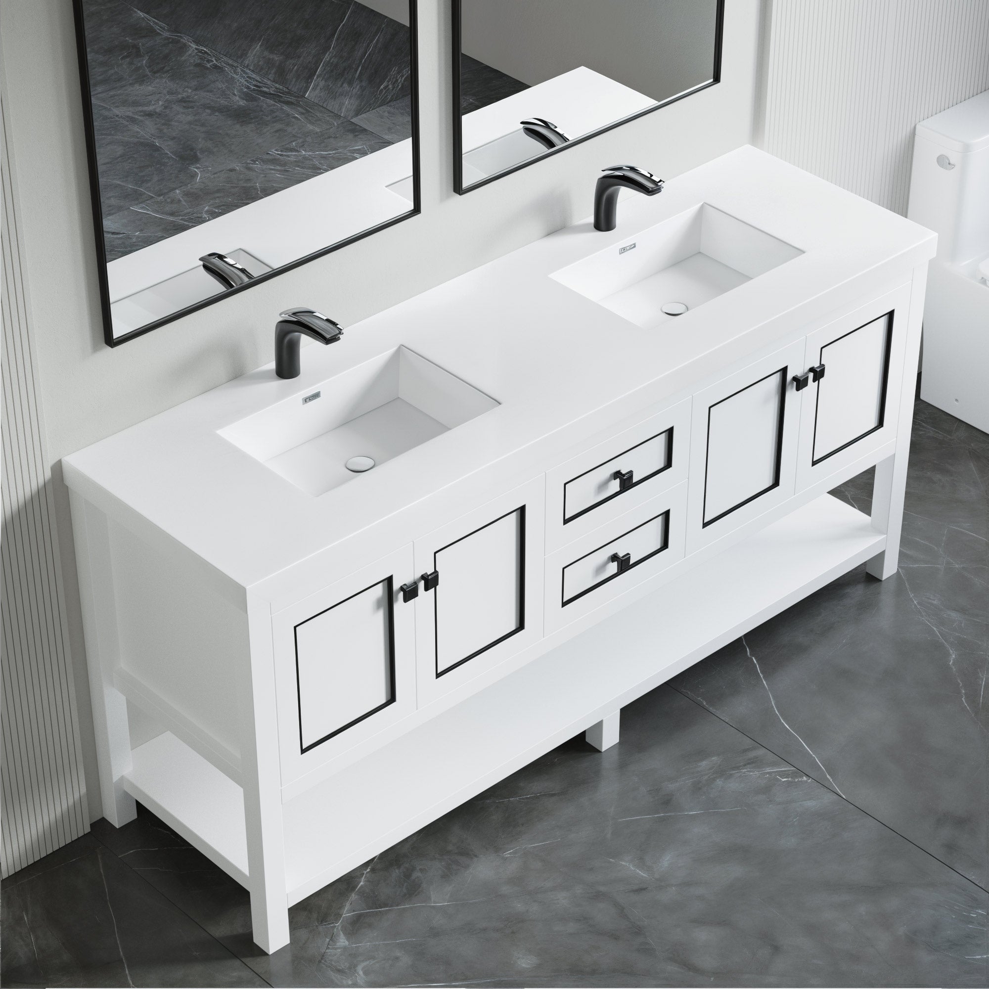 036 Series - 72 Inch Vanity