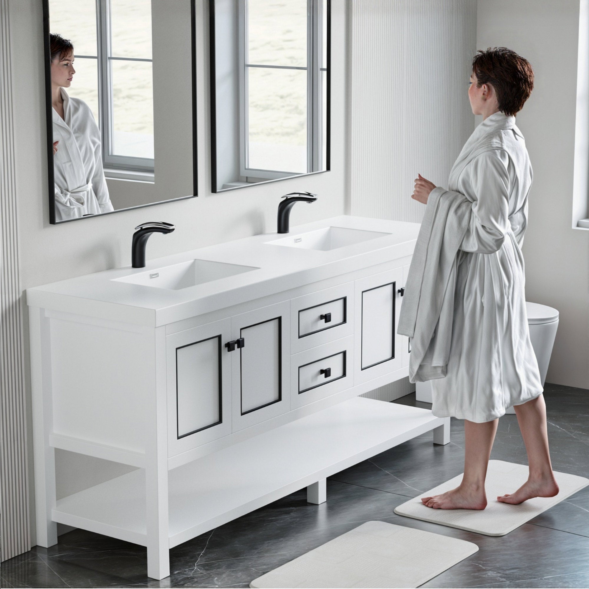 036 Series - 72 Inch Vanity