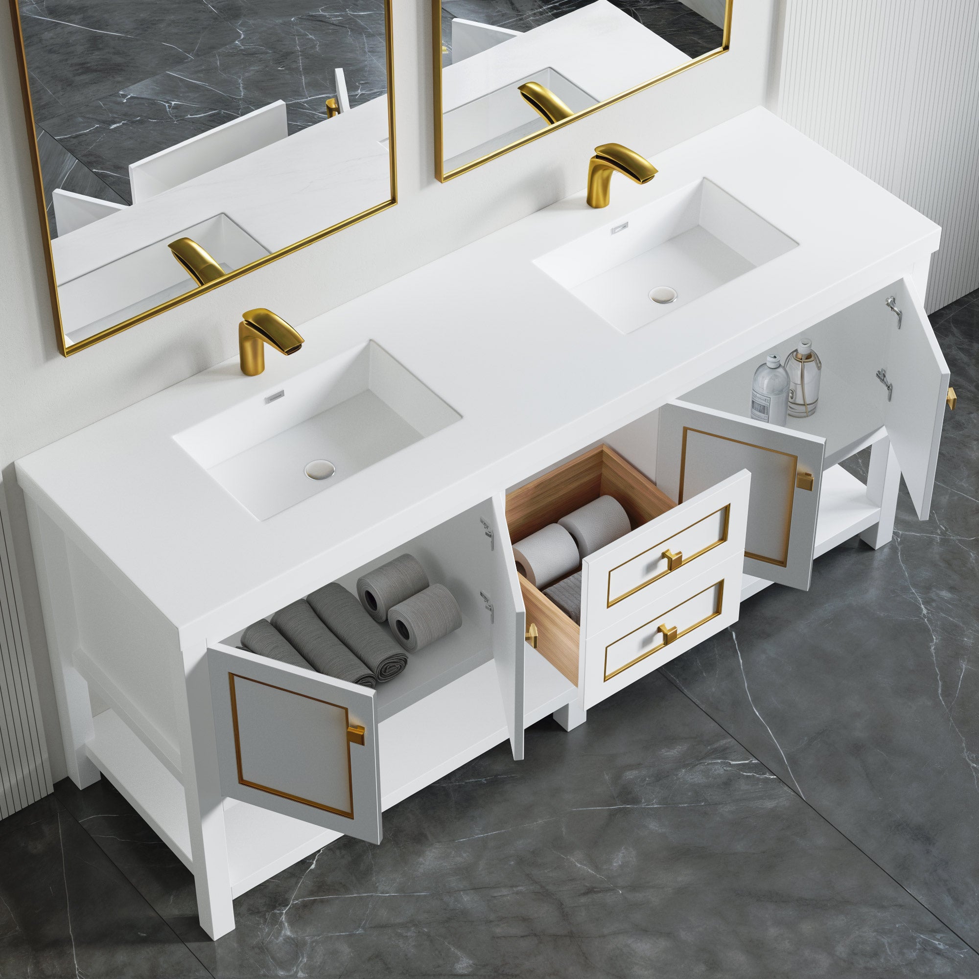 036 Series - 72 Inch Vanity