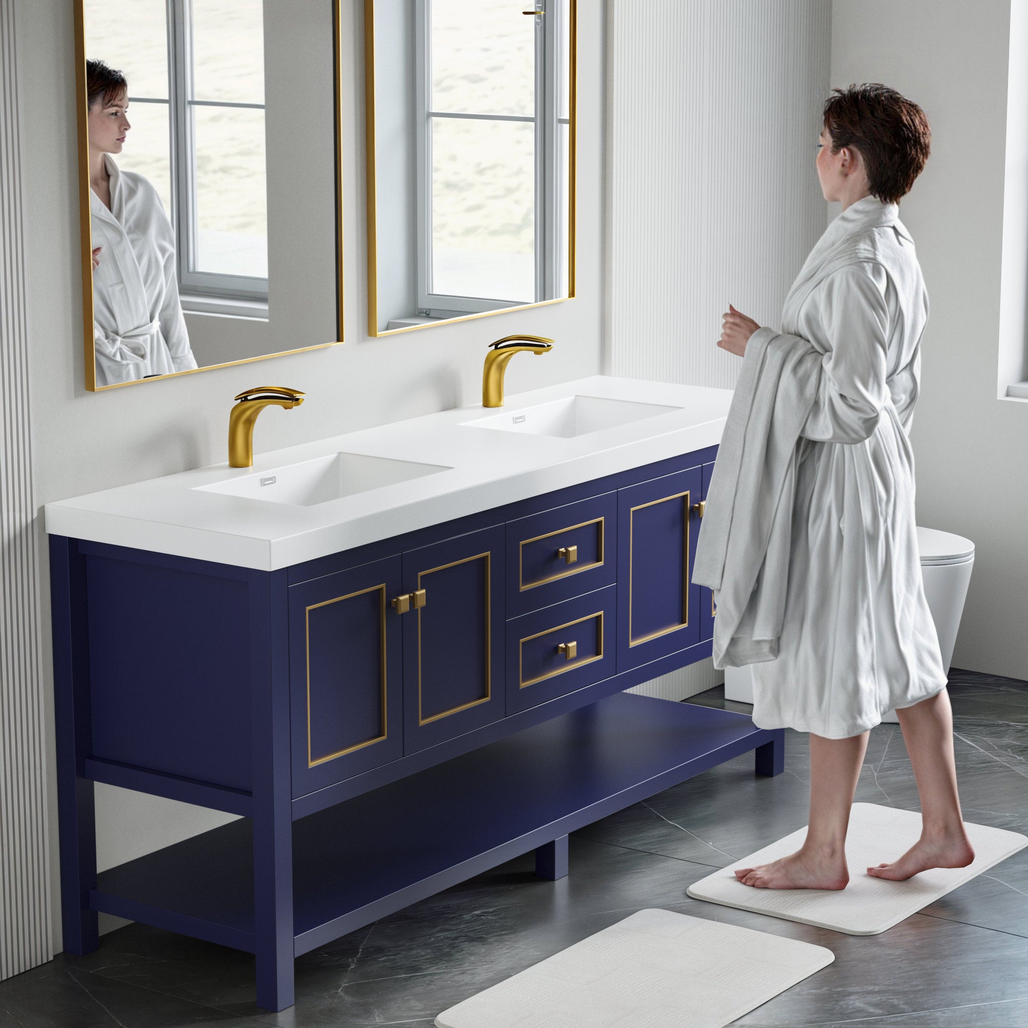 036 Series - 72 Inch Vanity