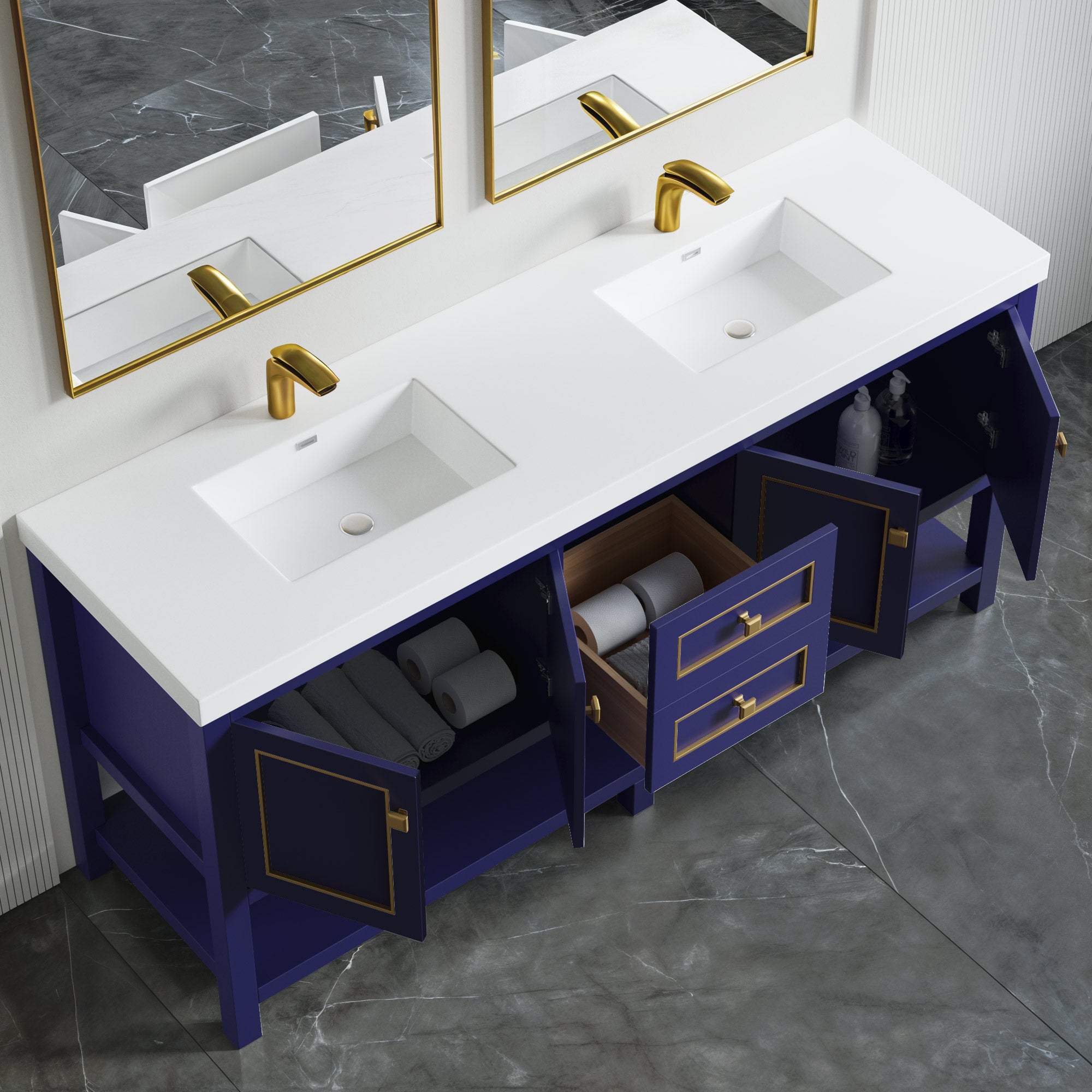 036 Series - 72 Inch Vanity