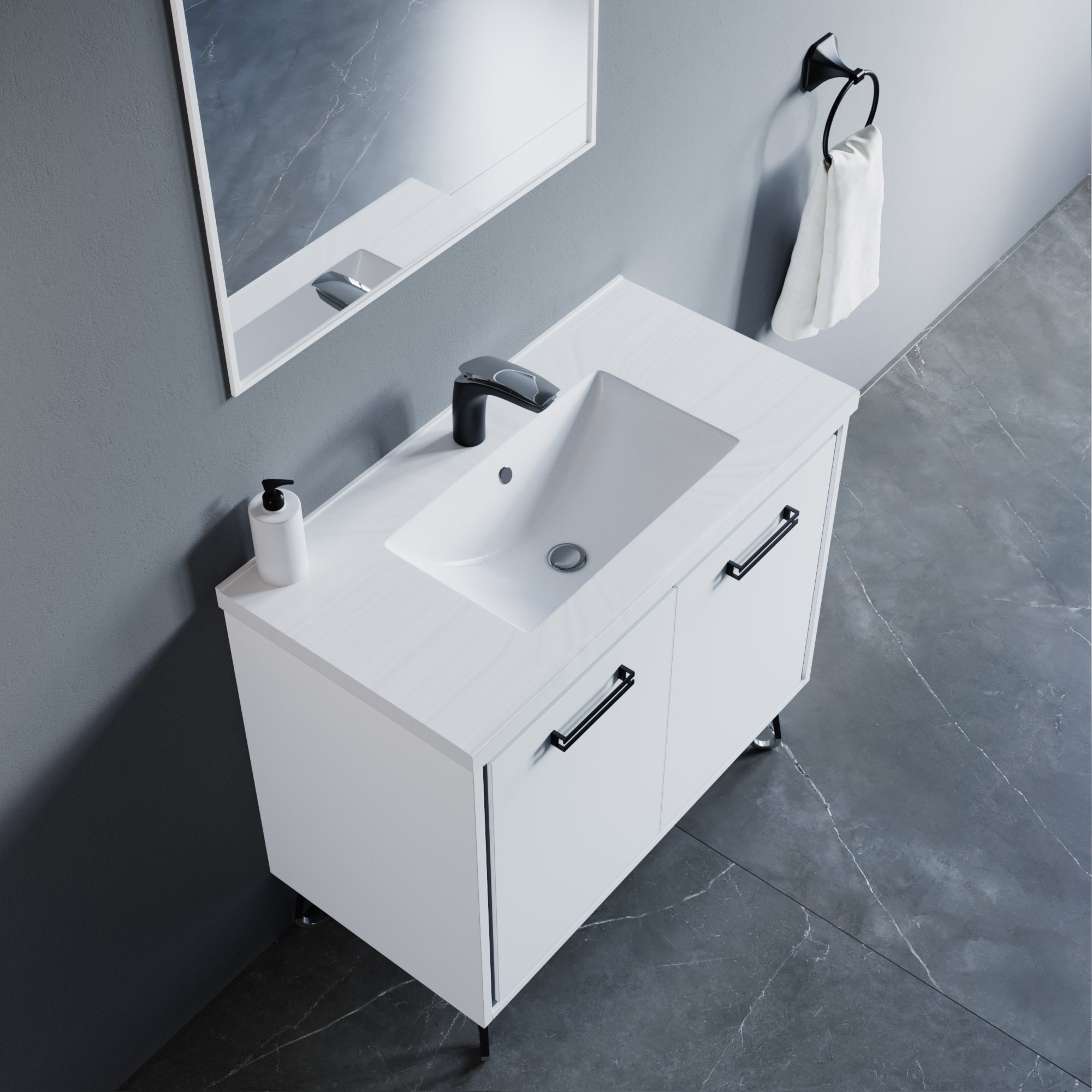 037 Series - 36 Inch Vanity