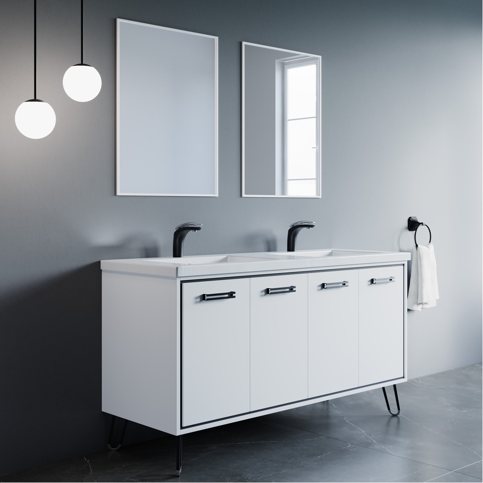 037 Series - 60 Inch Vanity