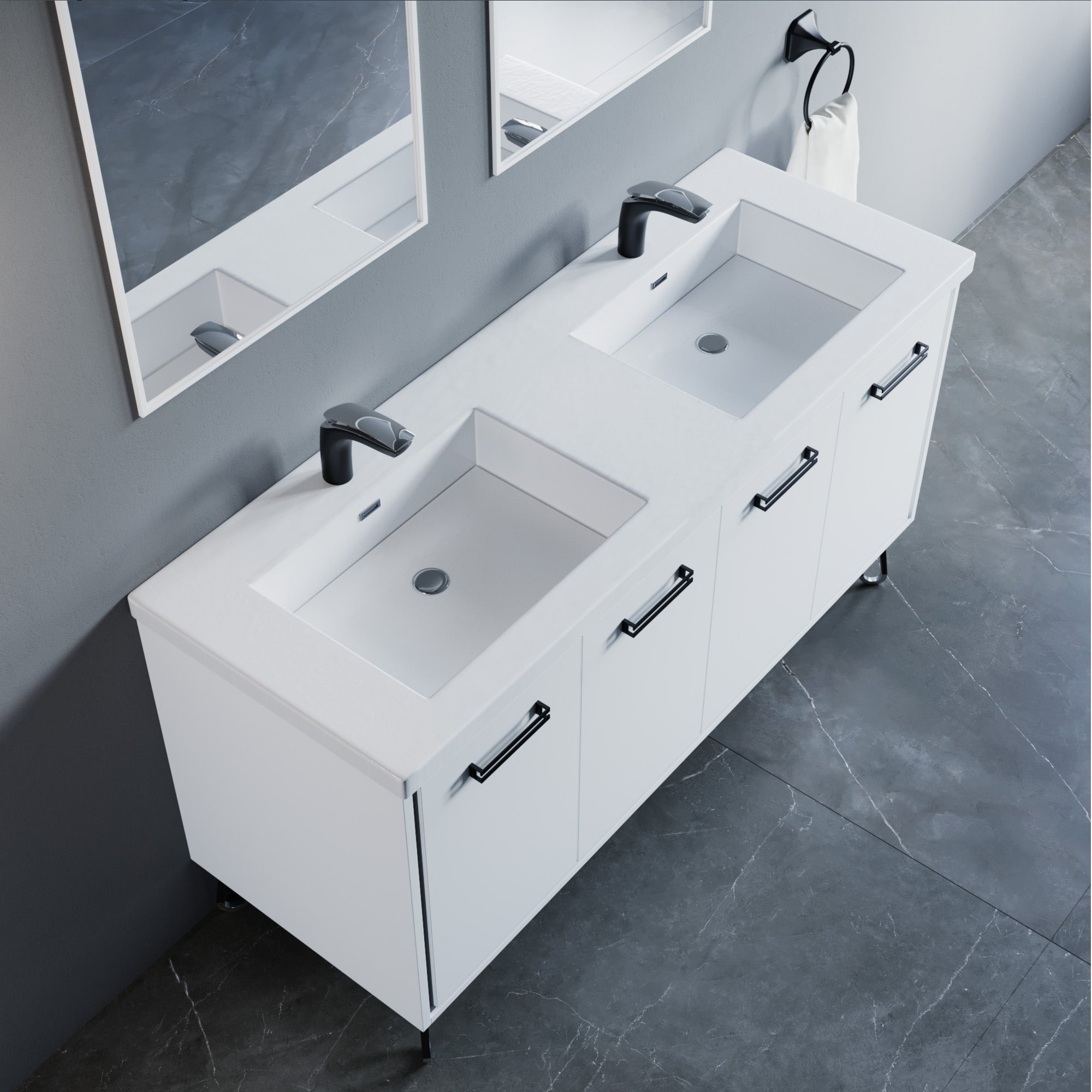 037 Series - 60 Inch Vanity