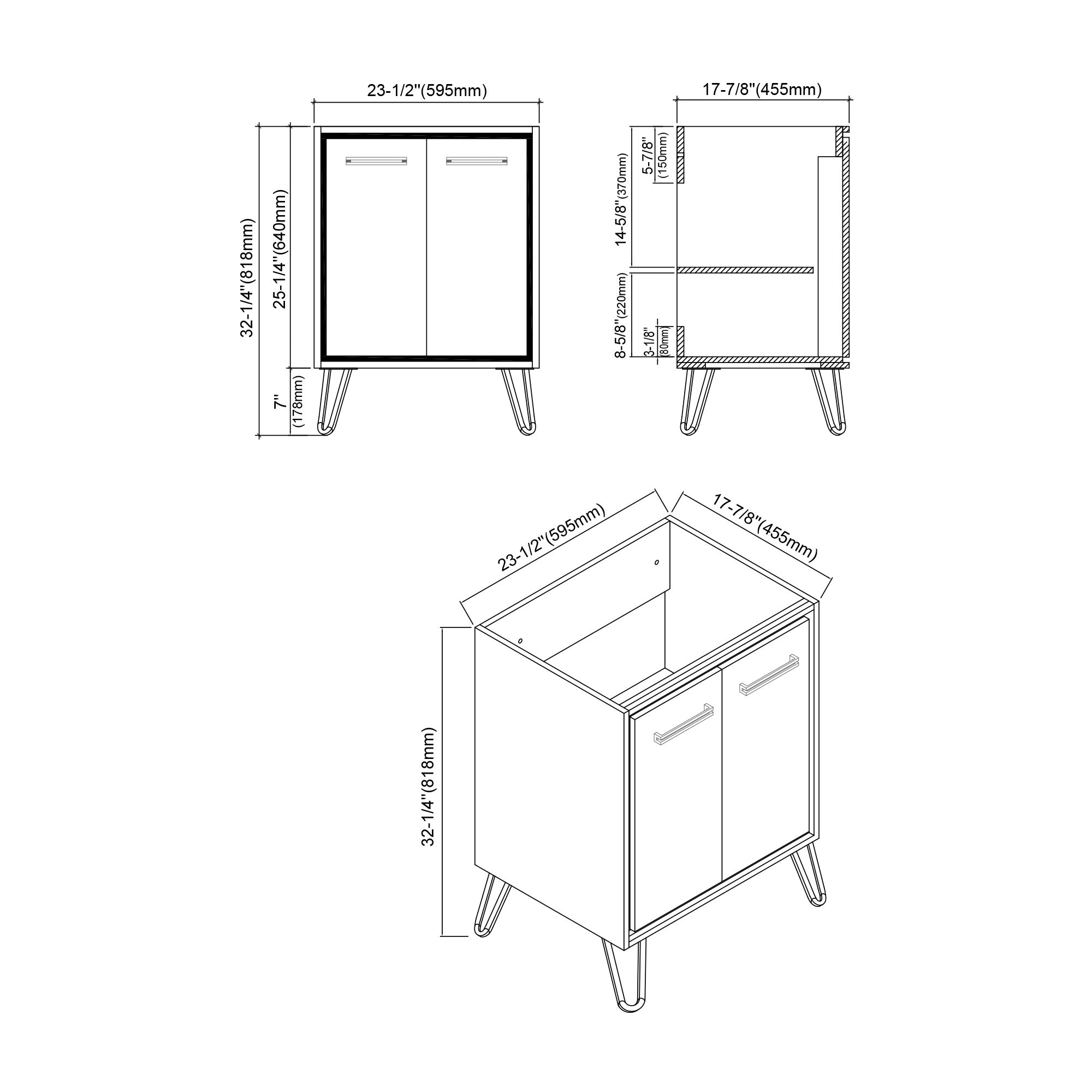 037 Series - 24 Inch Vanity